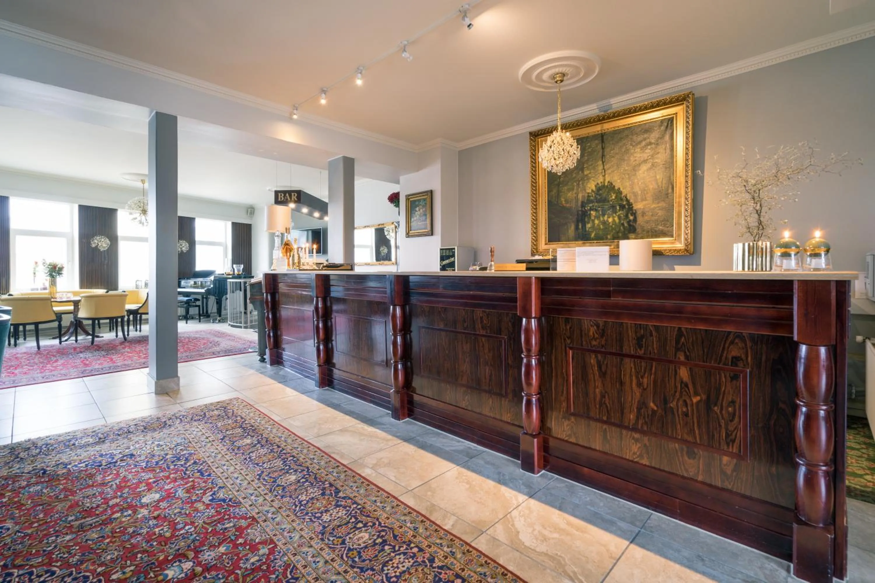 Lobby or reception in Hotel Dania