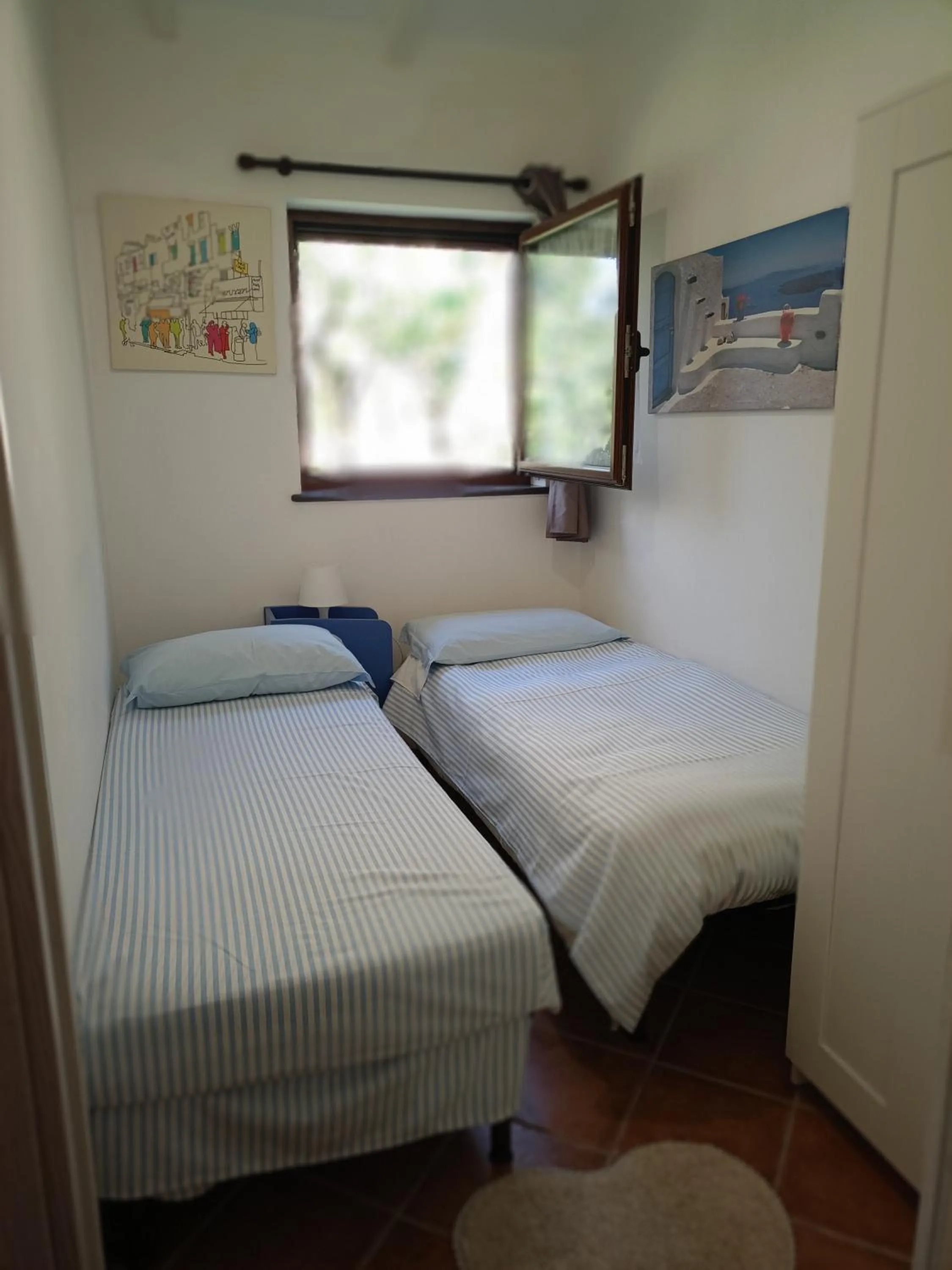 Bedroom, Bed in Villino L'Aranceto Sorrentino