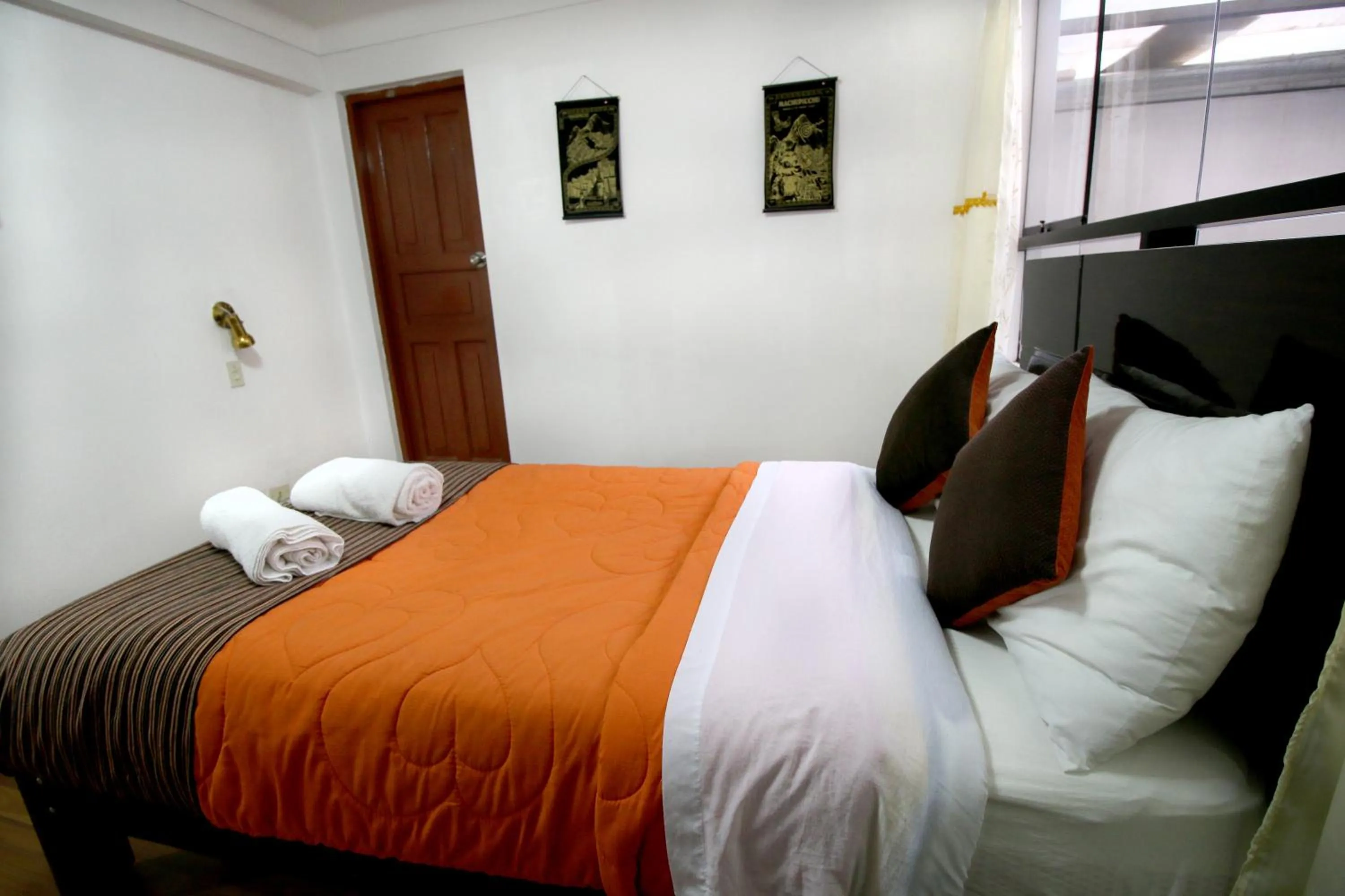 Bed in Hotel Peru Real