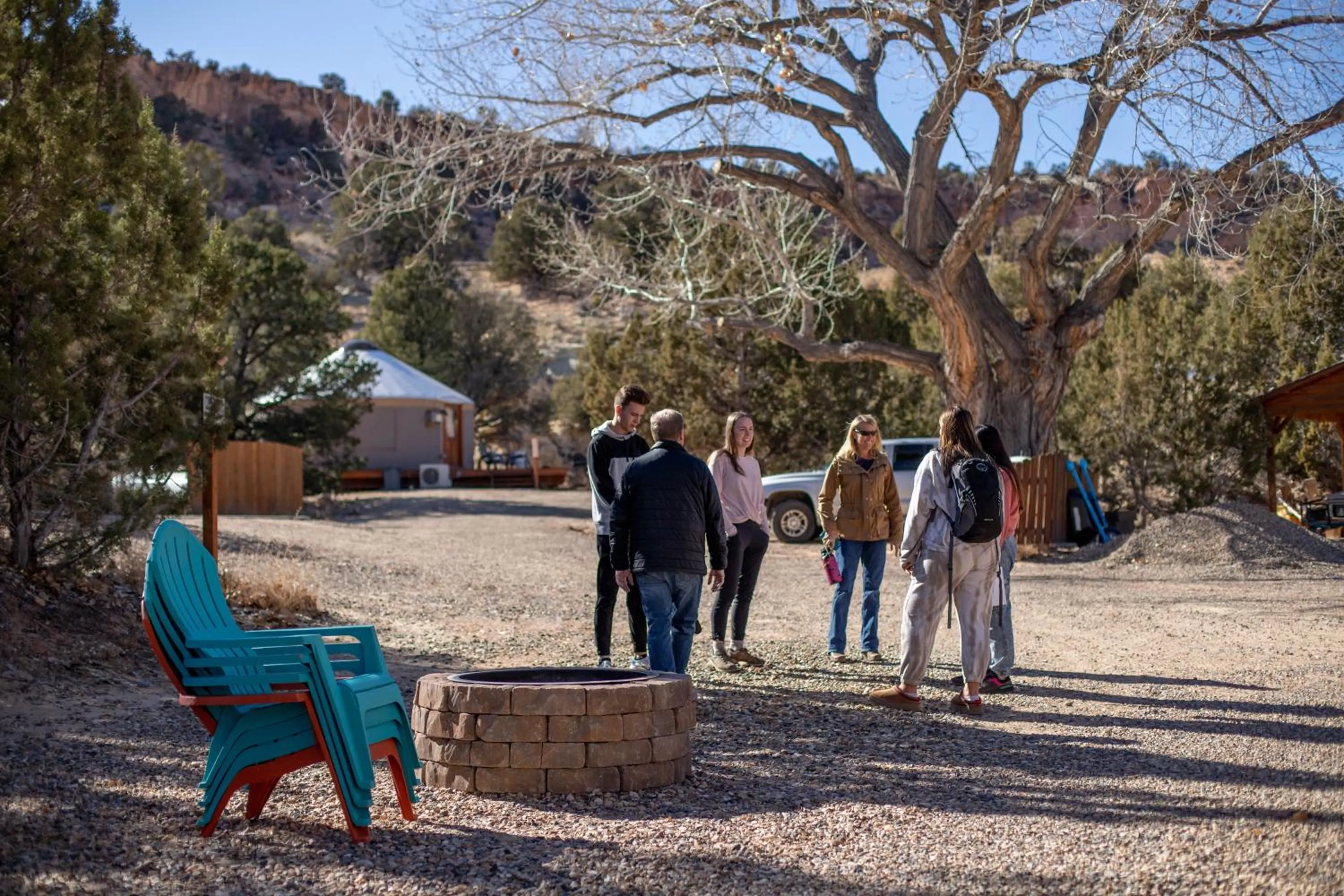 Spring in Escalante Yurts - Luxury Lodging