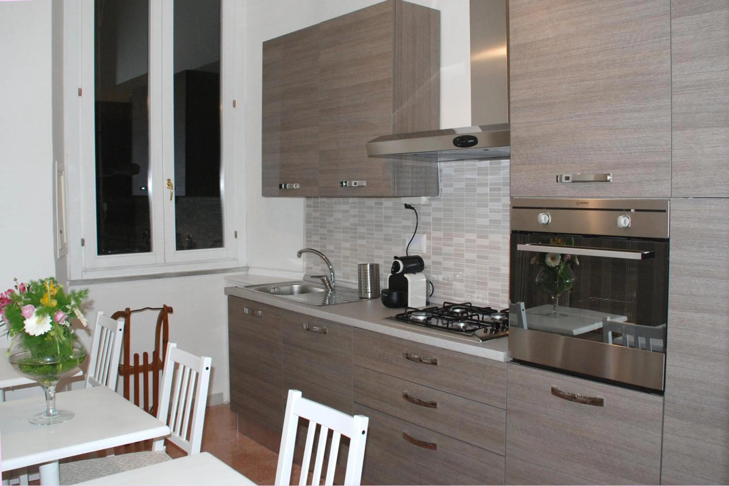 Communal kitchen in B&B Theodora