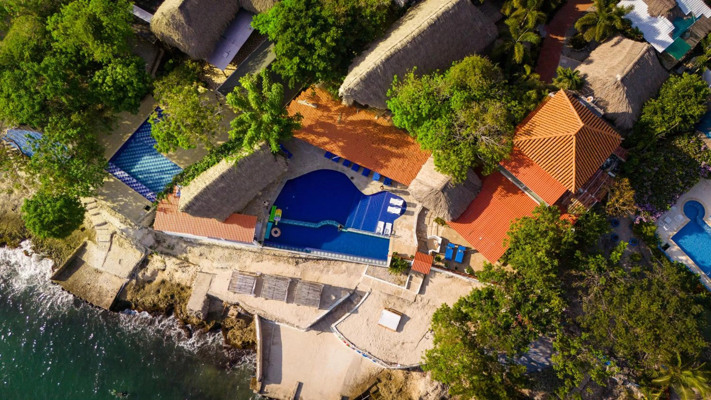 Bird's eye view in Hotel Isla Real