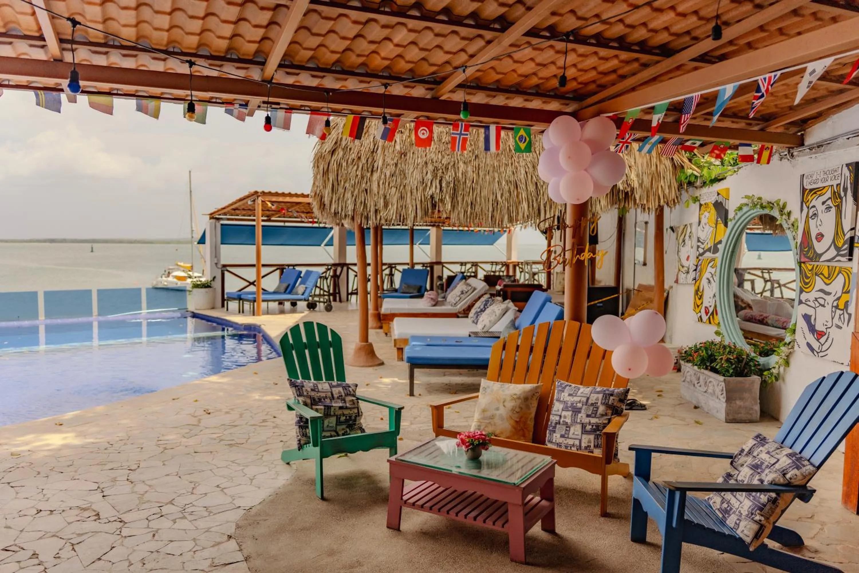 Living room in Hotel Isla Real