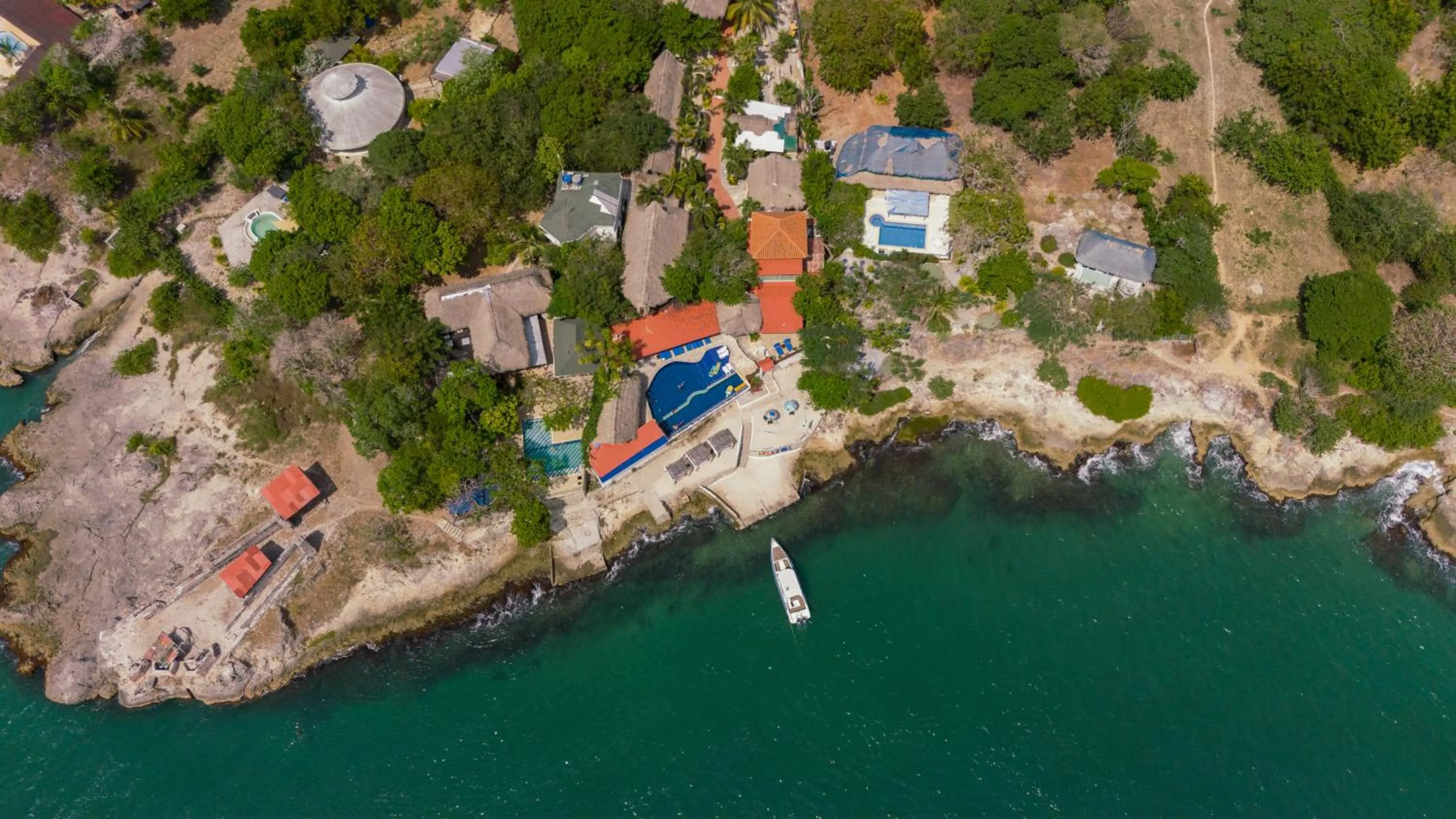 Bird's eye view in Hotel Isla Real