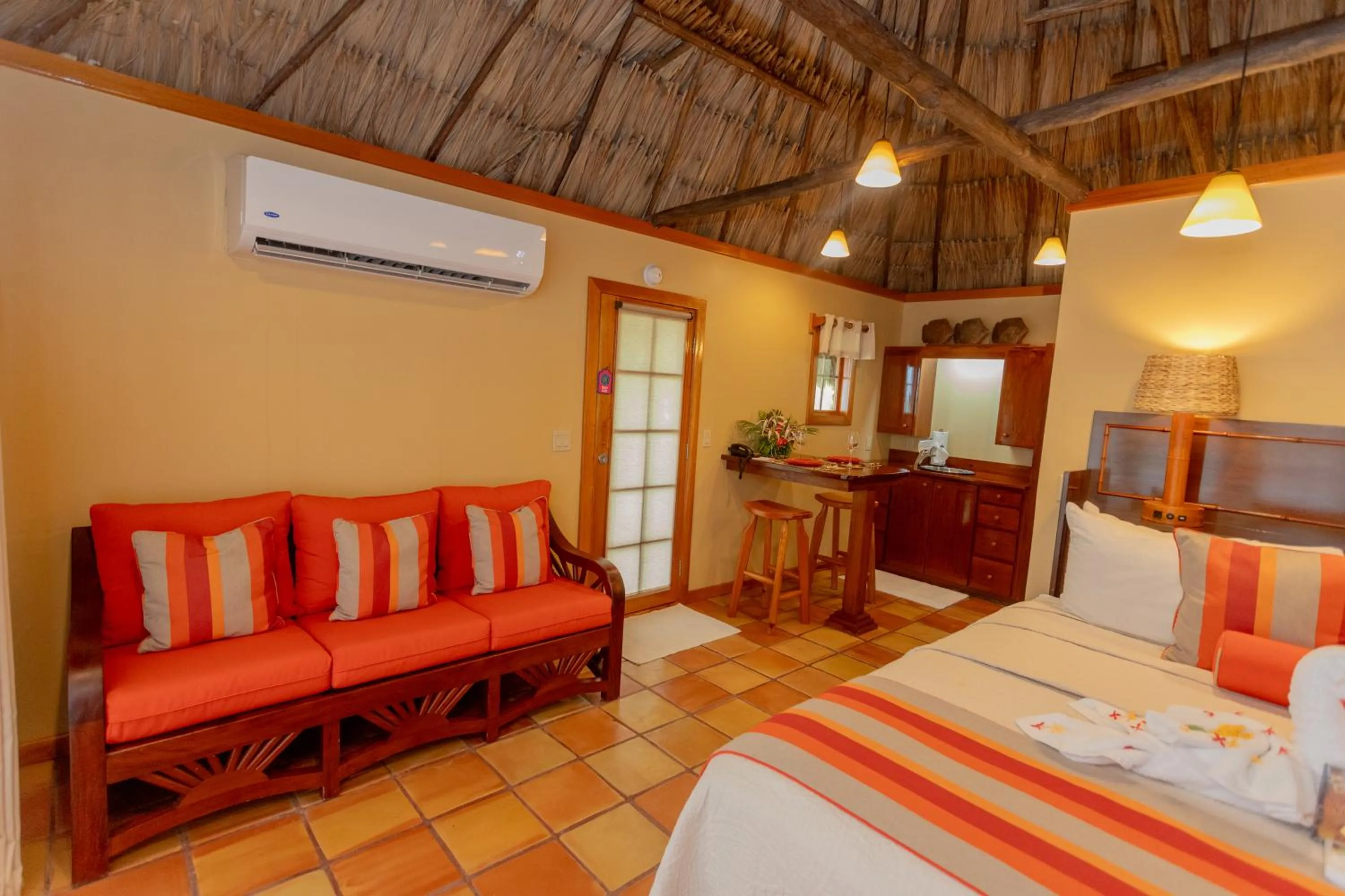 Bed in Ramon's Village Resort