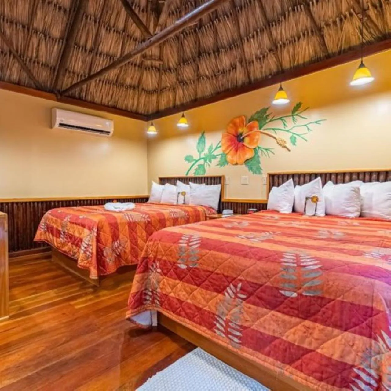 Bed in Ramon's Village Resort