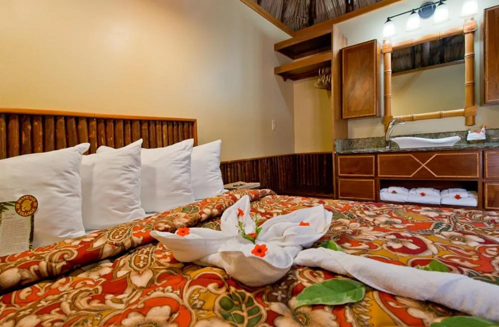 Bed in Ramon's Village Resort