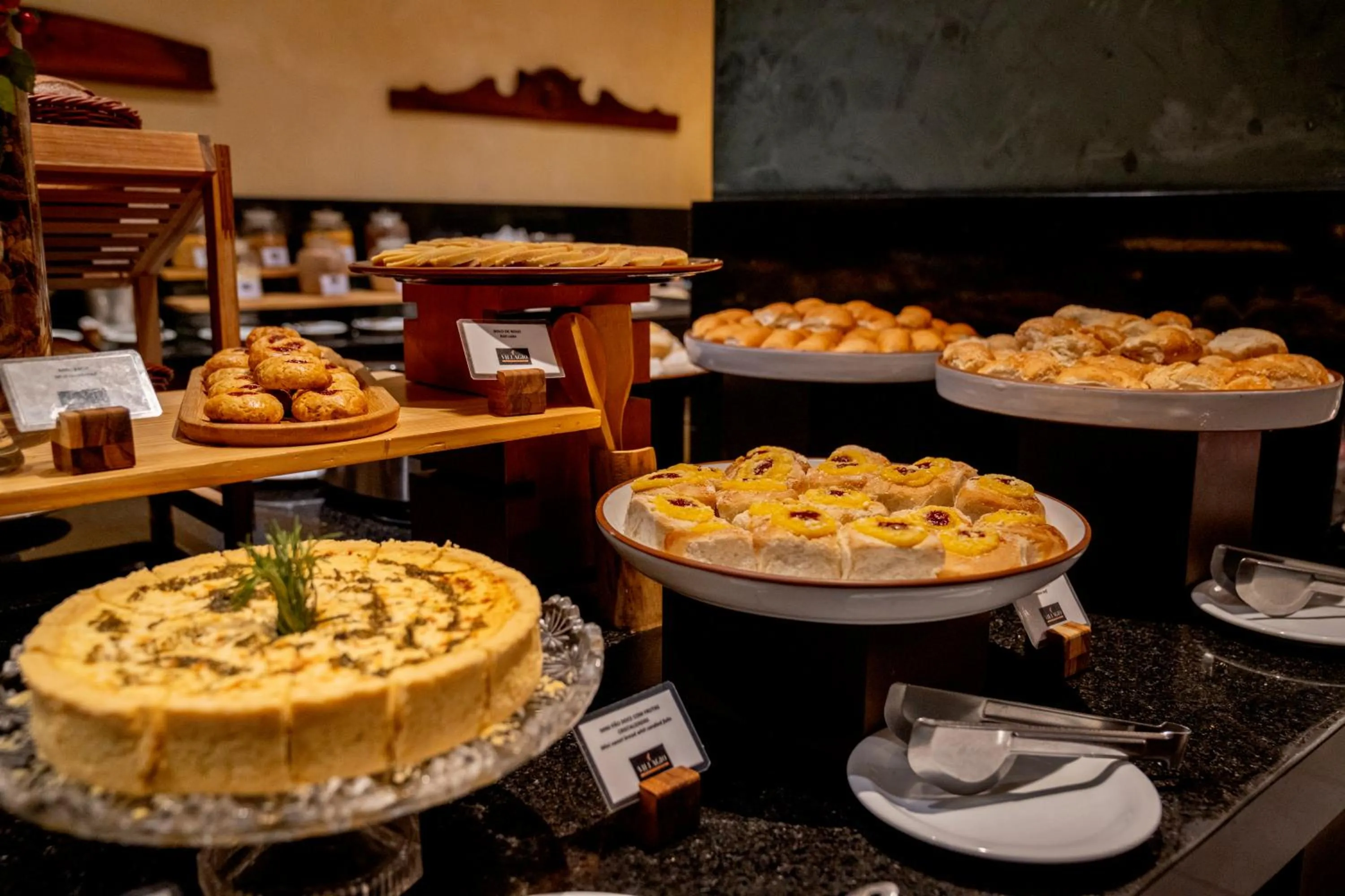 Buffet breakfast in Hotel Luzeiros Recife