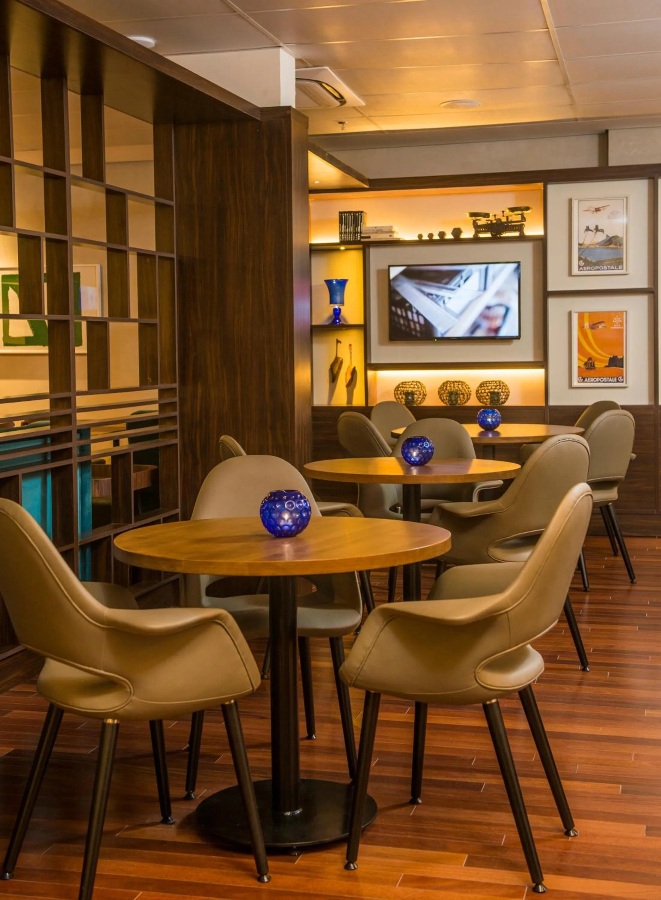 Seating area in Hotel Luzeiros Recife