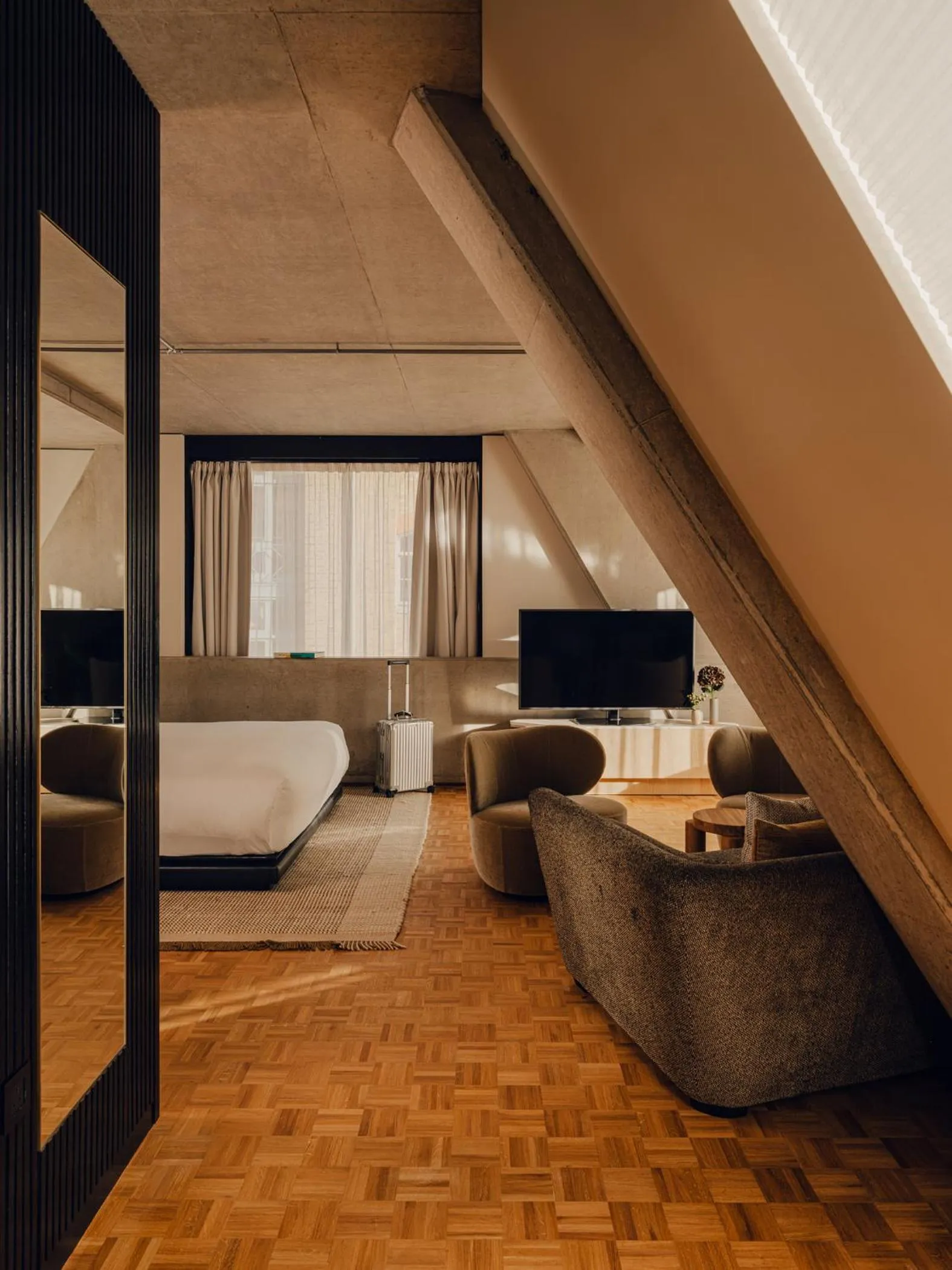 Bed in Aethos London Shoreditch