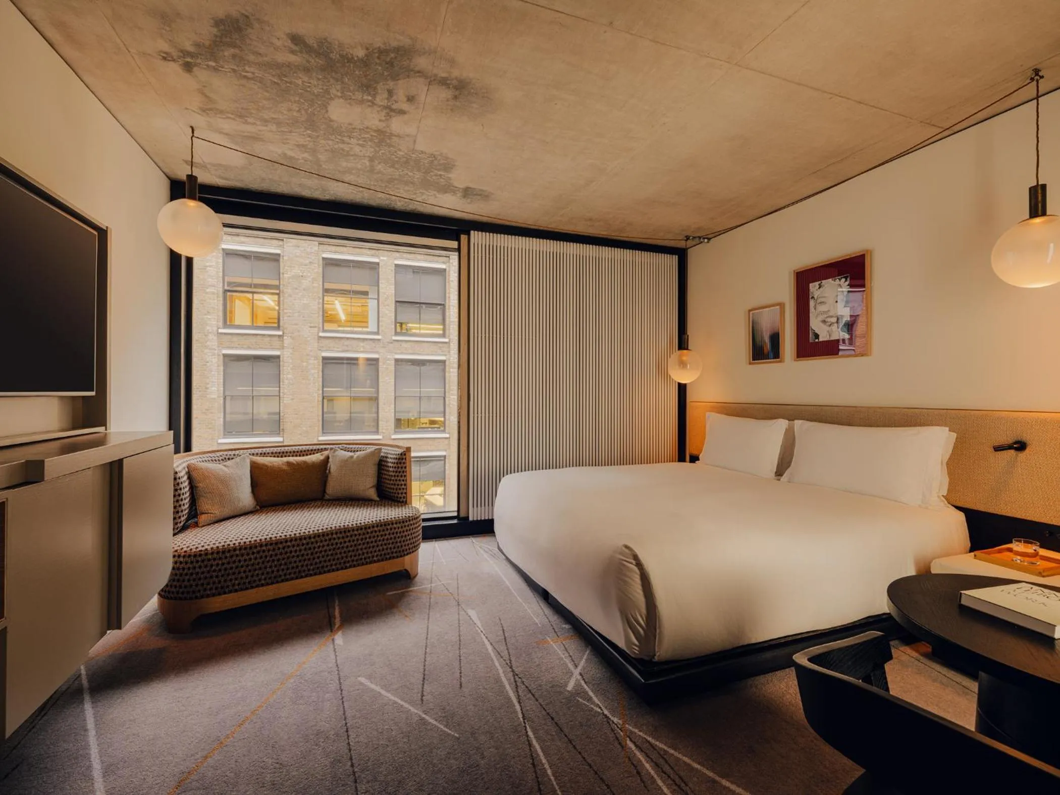 Bed in Aethos London Shoreditch