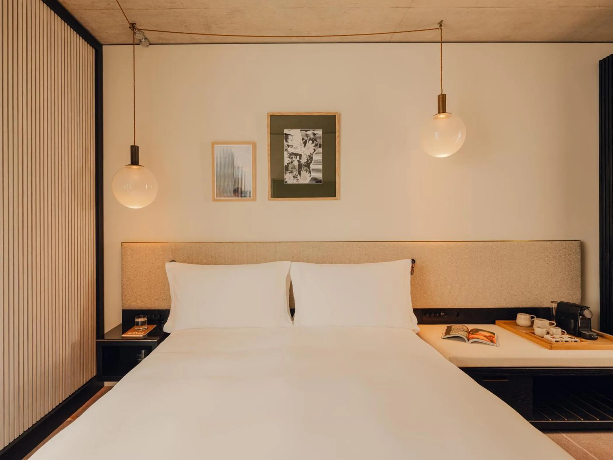 Bed in Aethos London Shoreditch