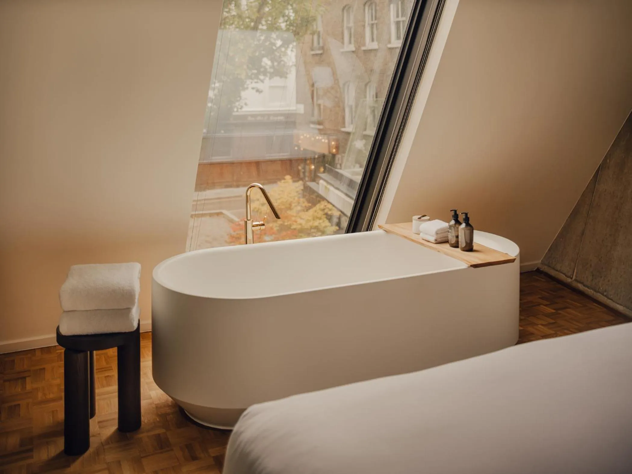 Bed in Aethos London Shoreditch