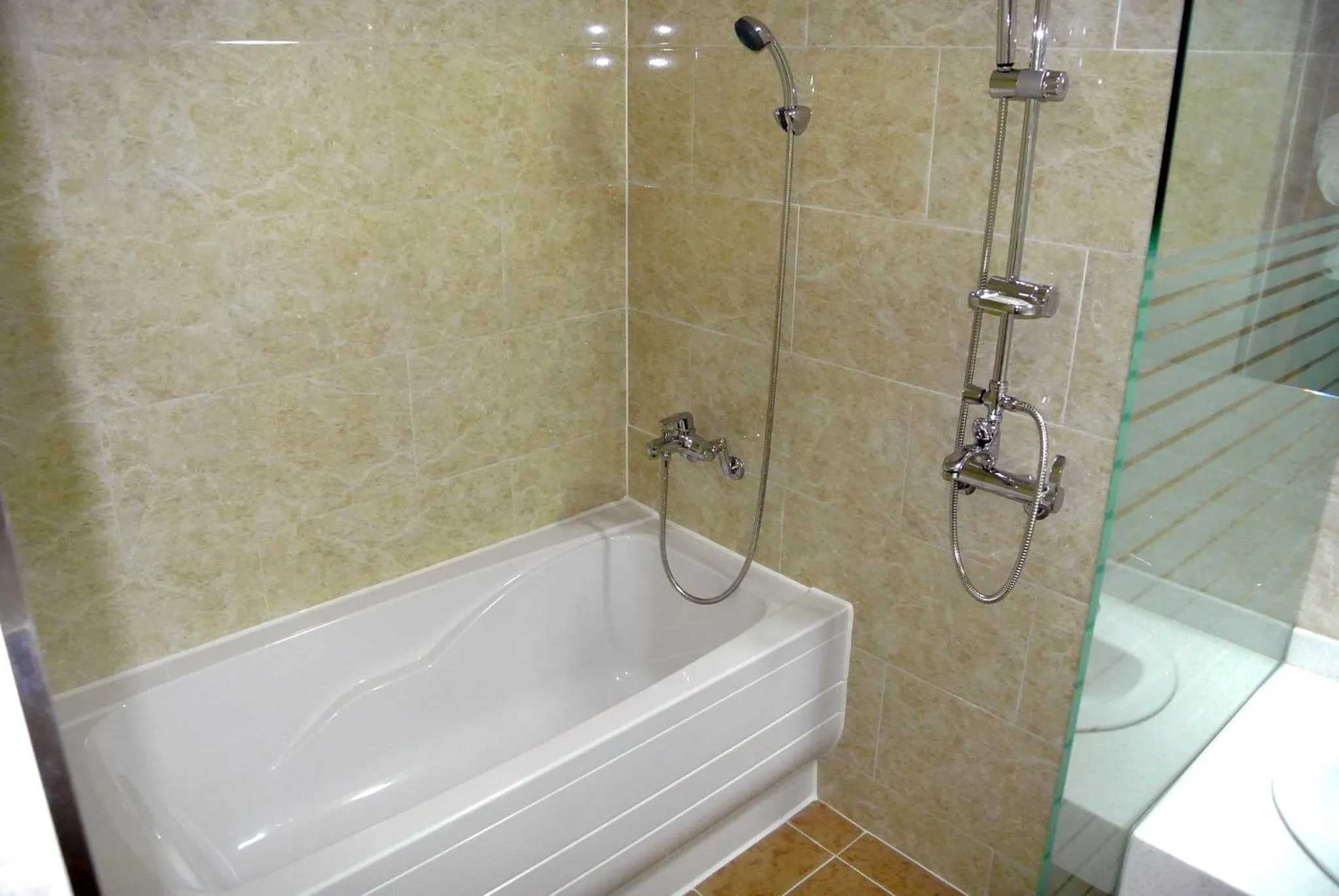 Bathroom in Geoje Ocean Hotel