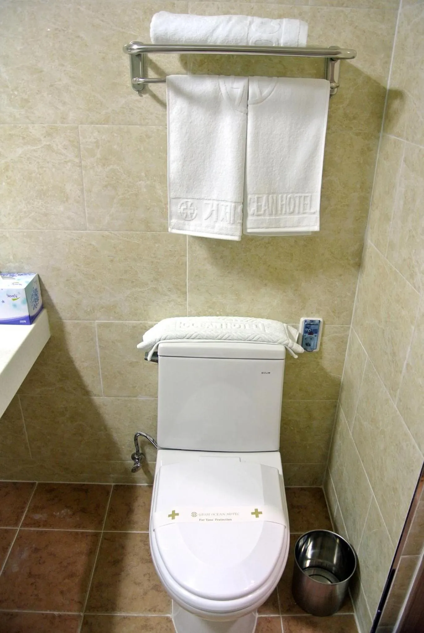 Toilet in Geoje Ocean Hotel