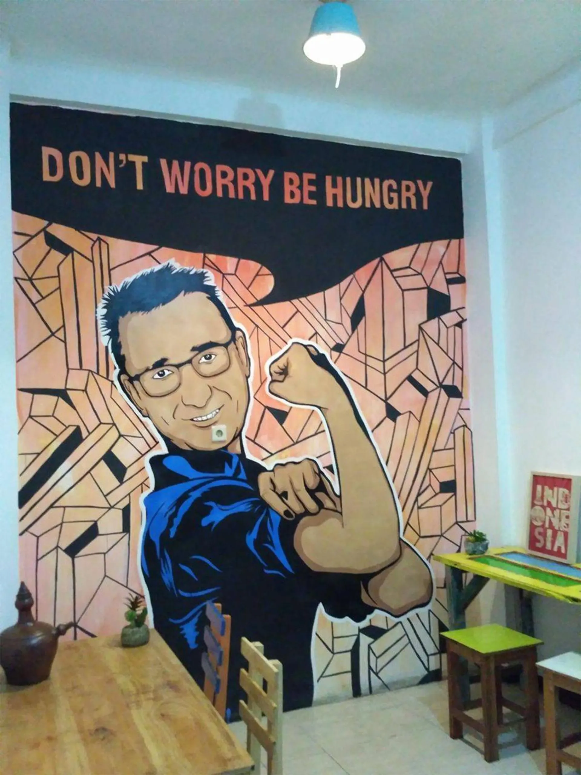 Decorative detail in Hati Hati