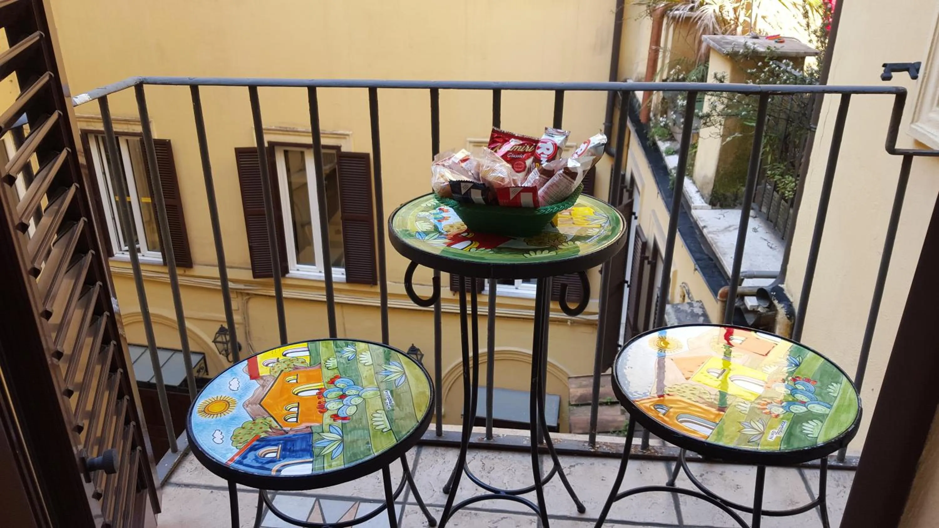 Balcony/Terrace in Hotel Barrett