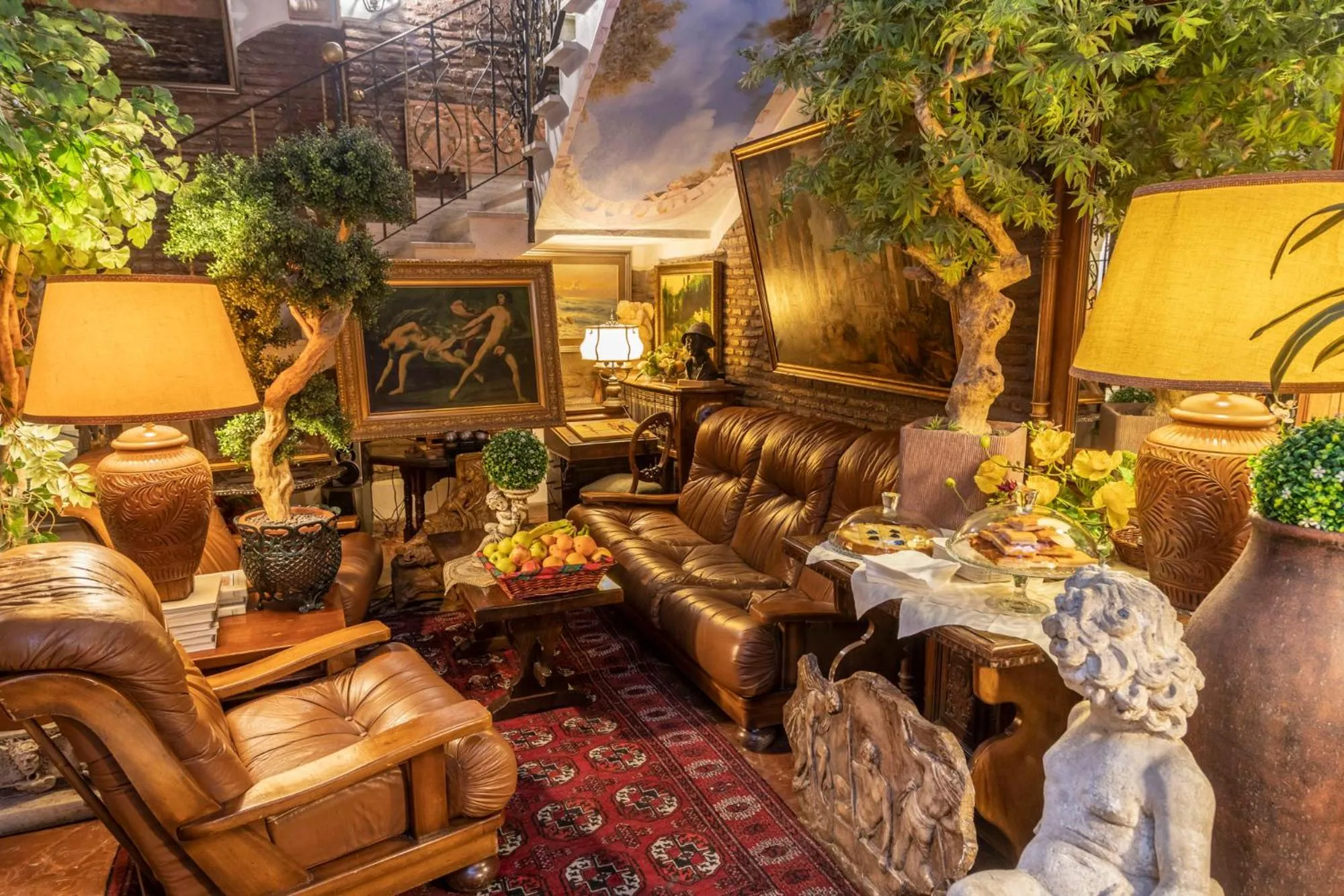 Lobby or reception in Hotel Barrett