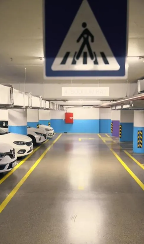 Parking in Bricks Hotel İstanbul