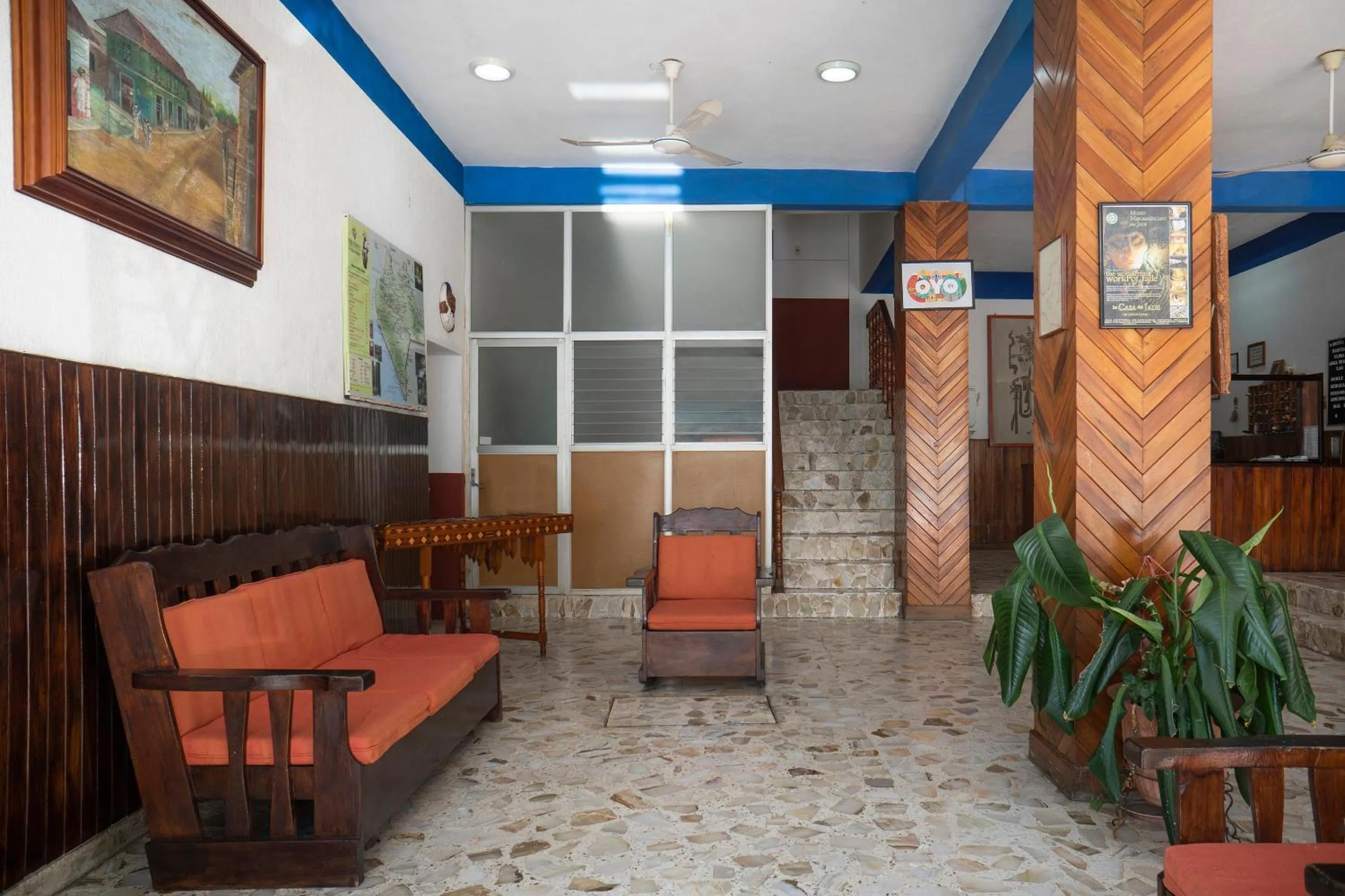 Lobby or reception in Hotel Kashlan Palenque