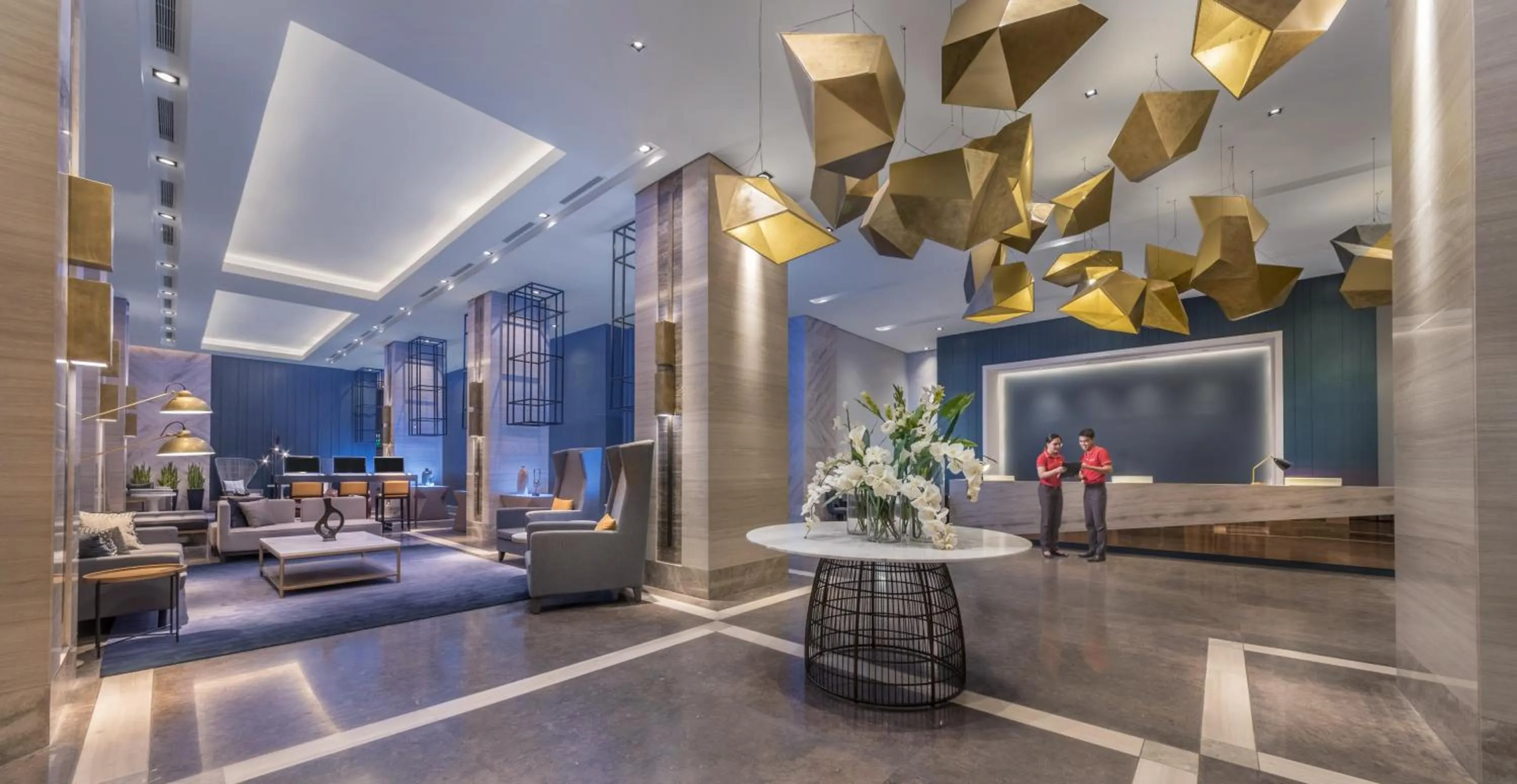 Lobby or reception in Summit Galleria Cebu