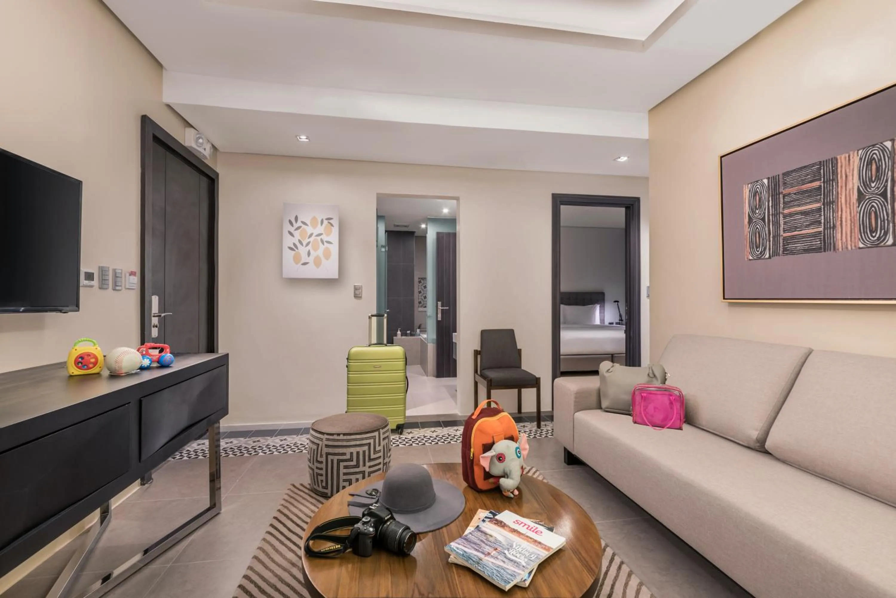 Living room in Summit Galleria Cebu