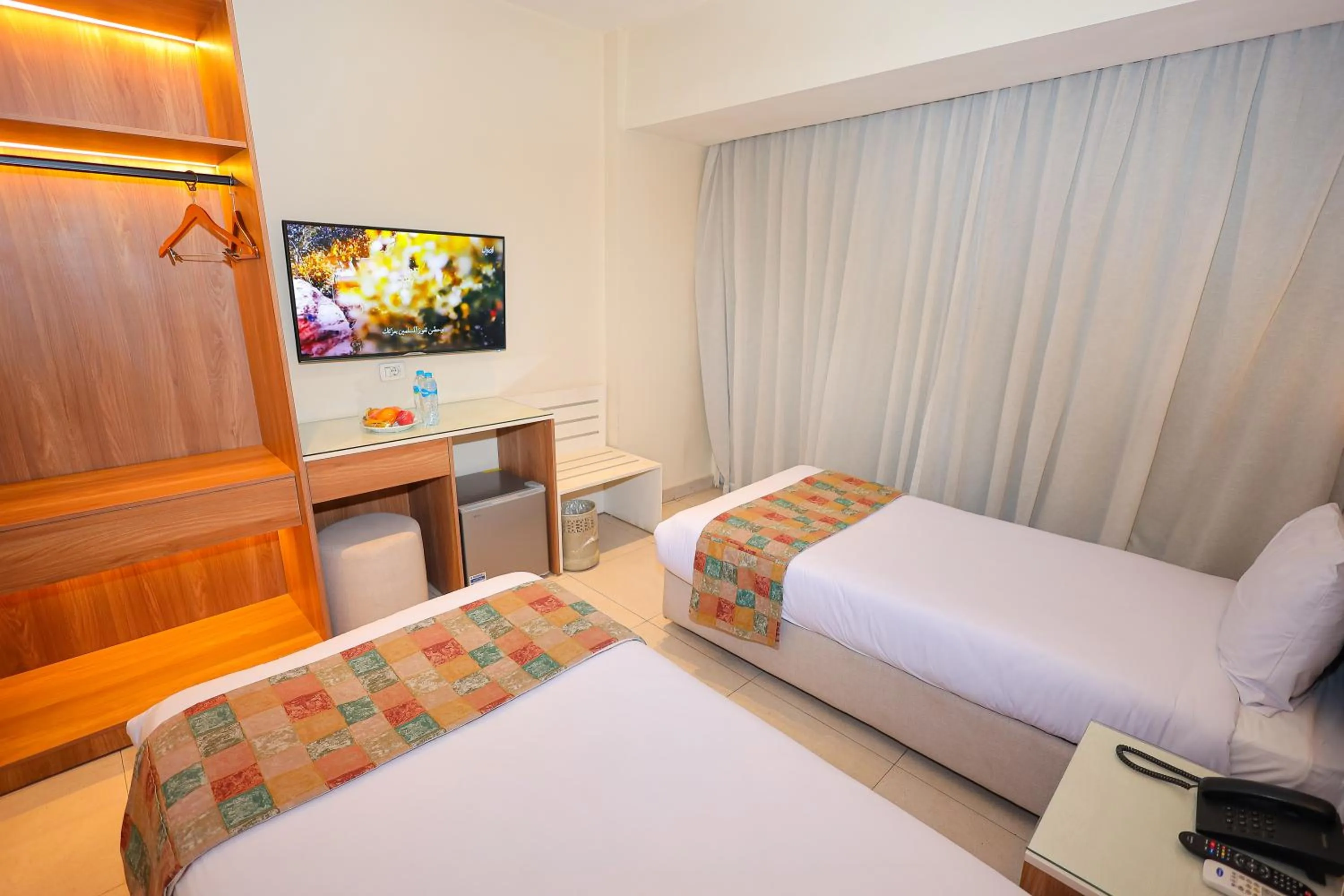 Photo of the whole room, Bed in Hapi Hotel