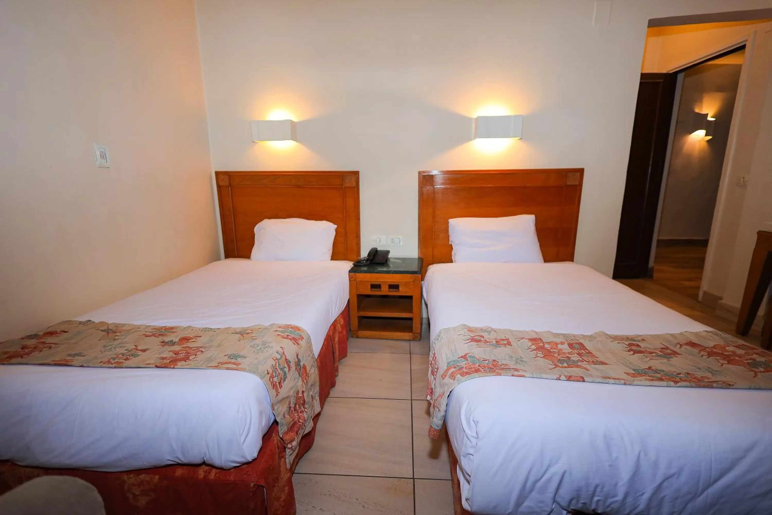 Photo of the whole room, Bed in Hapi Hotel