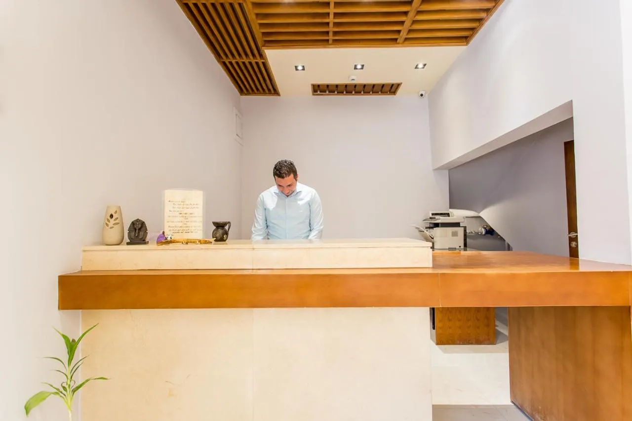 Lobby or reception in Hapi Hotel