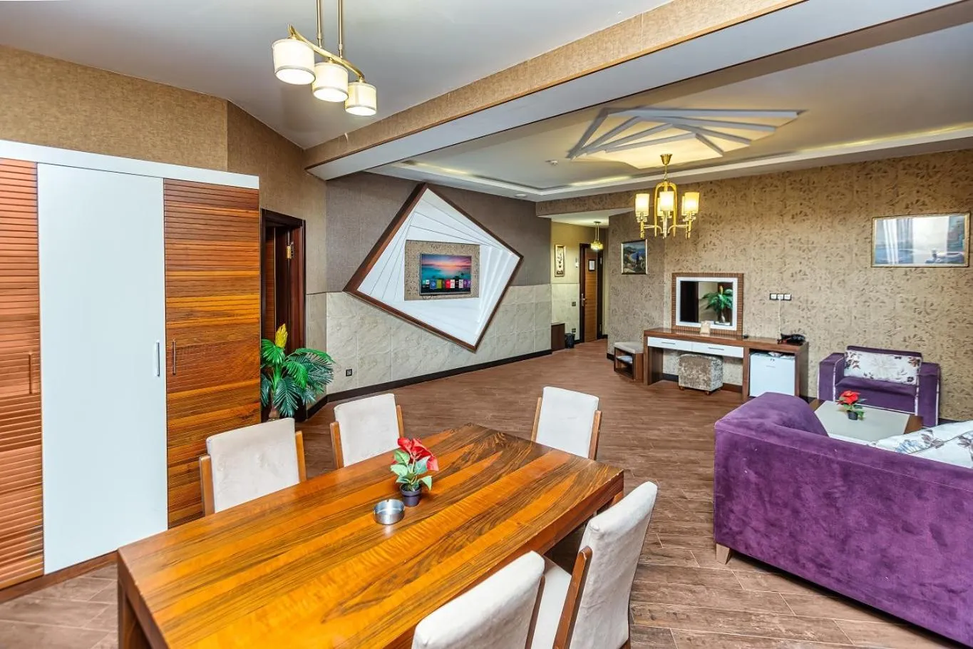 Living room in Manor Luxury Hotel Baku