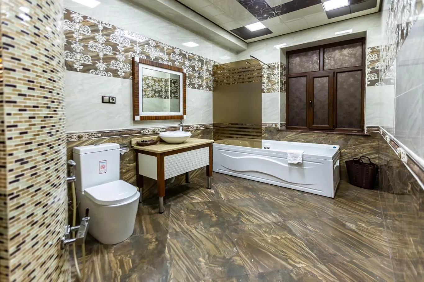Bathroom in Manor Luxury Hotel Baku