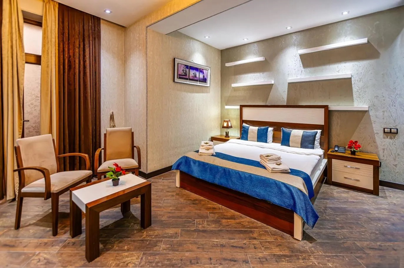 Photo of the whole room, Bed in Manor Luxury Hotel Baku