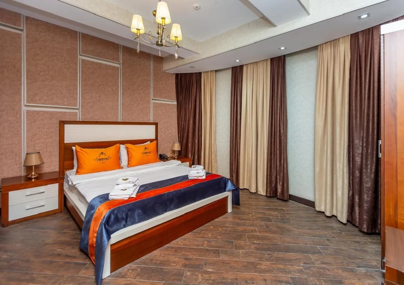Photo of the whole room, Bed in Manor Luxury Hotel Baku
