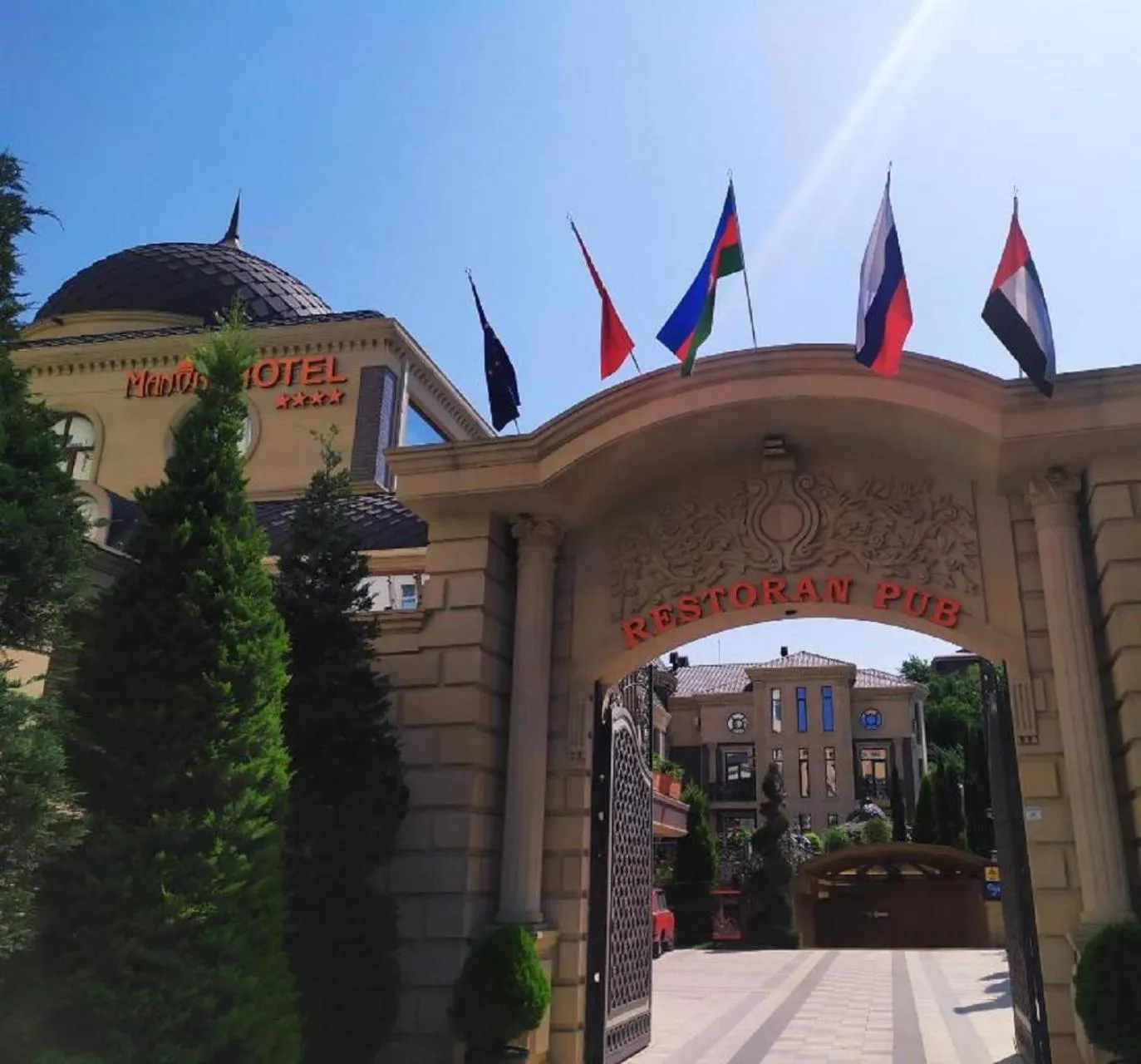 Property building in Manor Luxury Hotel Baku