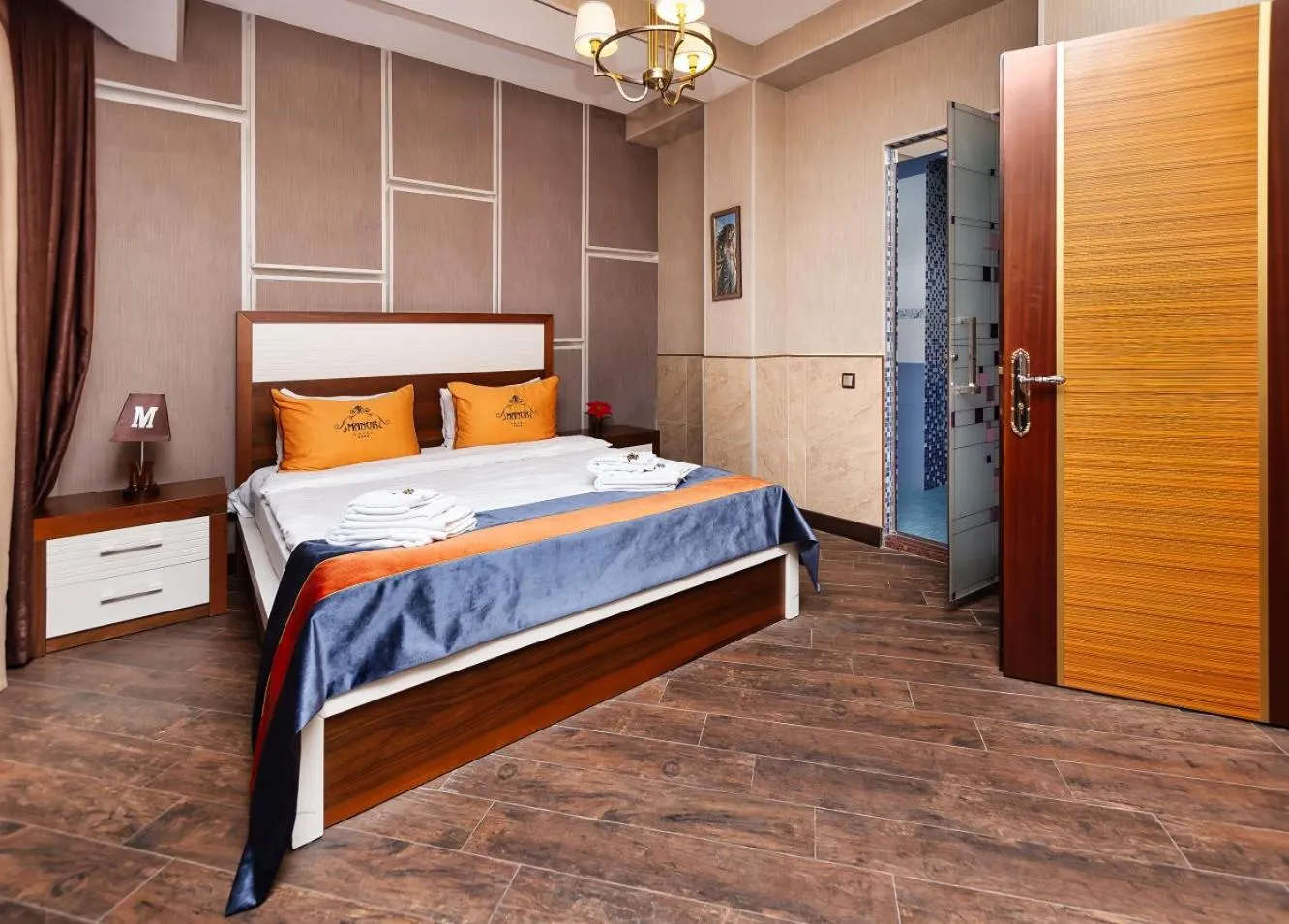 Photo of the whole room, Bed in Manor Luxury Hotel Baku