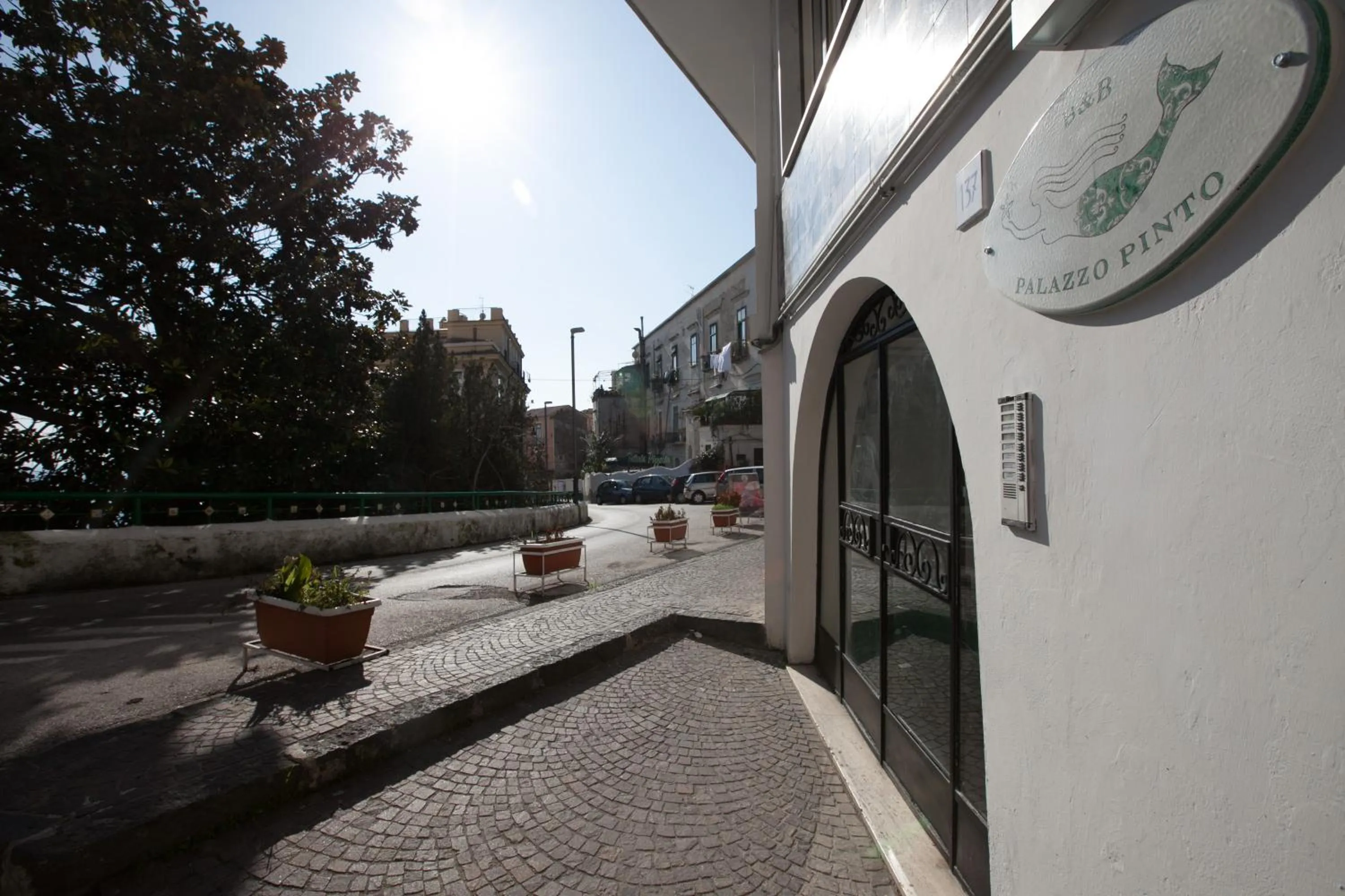 Property building in B&B Palazzo Pinto