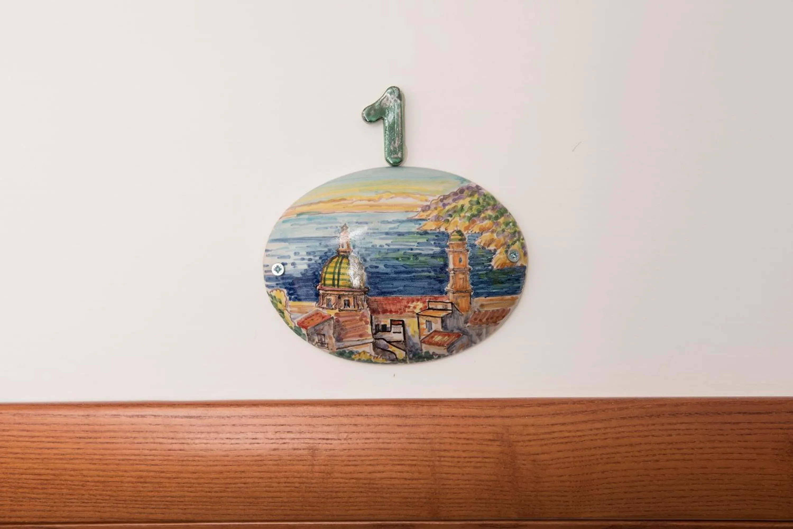 Decorative detail in B&B Palazzo Pinto