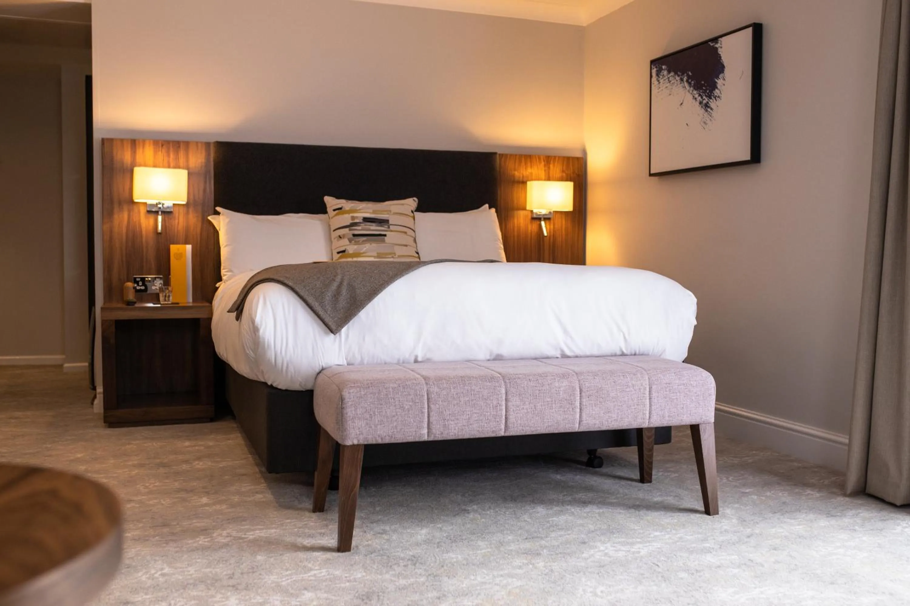 Bedroom, Bed in voco Oxford Thames by IHG