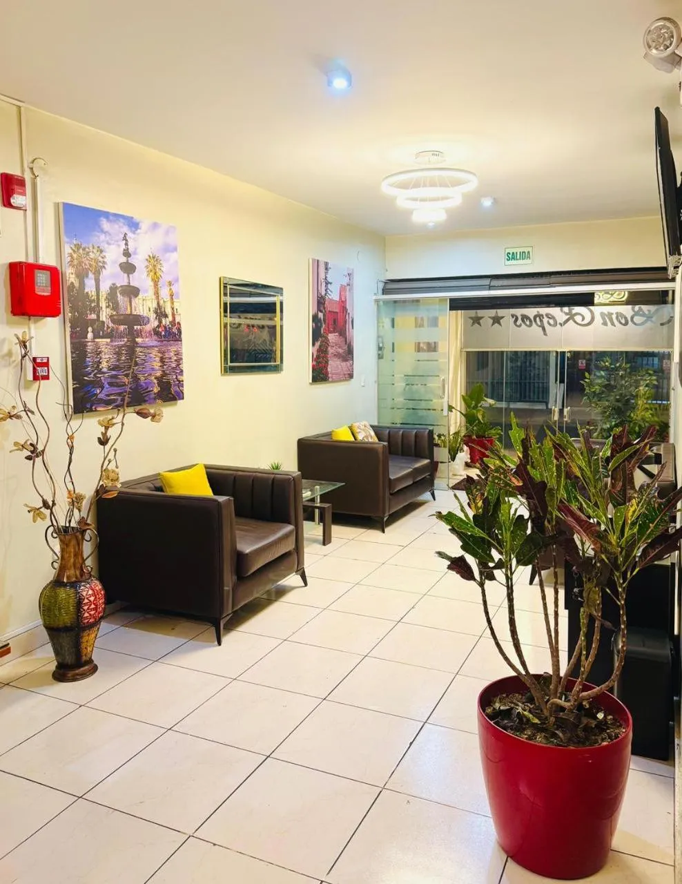 Living room in Bon Repos Arequipa