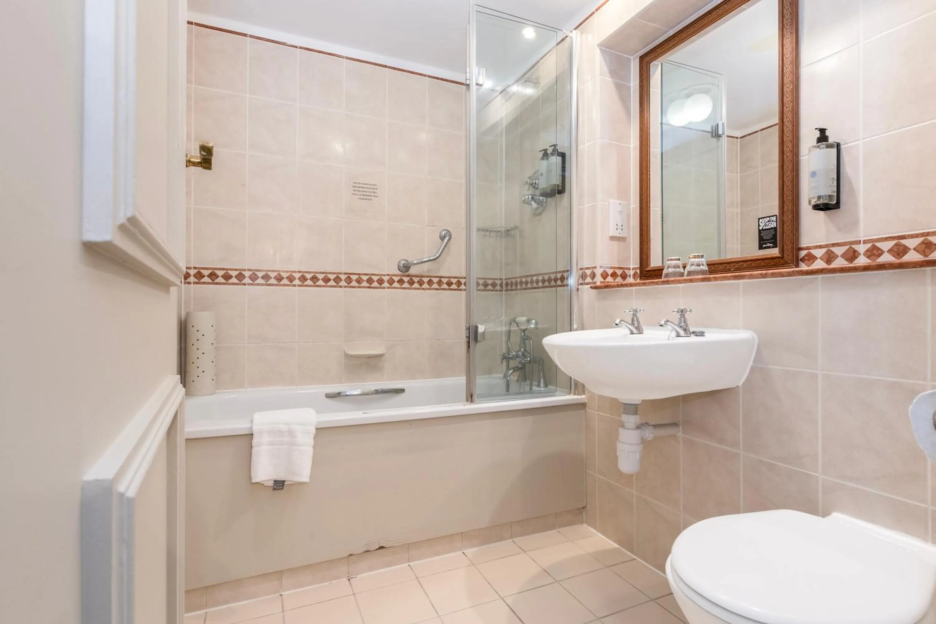 Bathroom in Winchester Wessex Hotel by Sunday