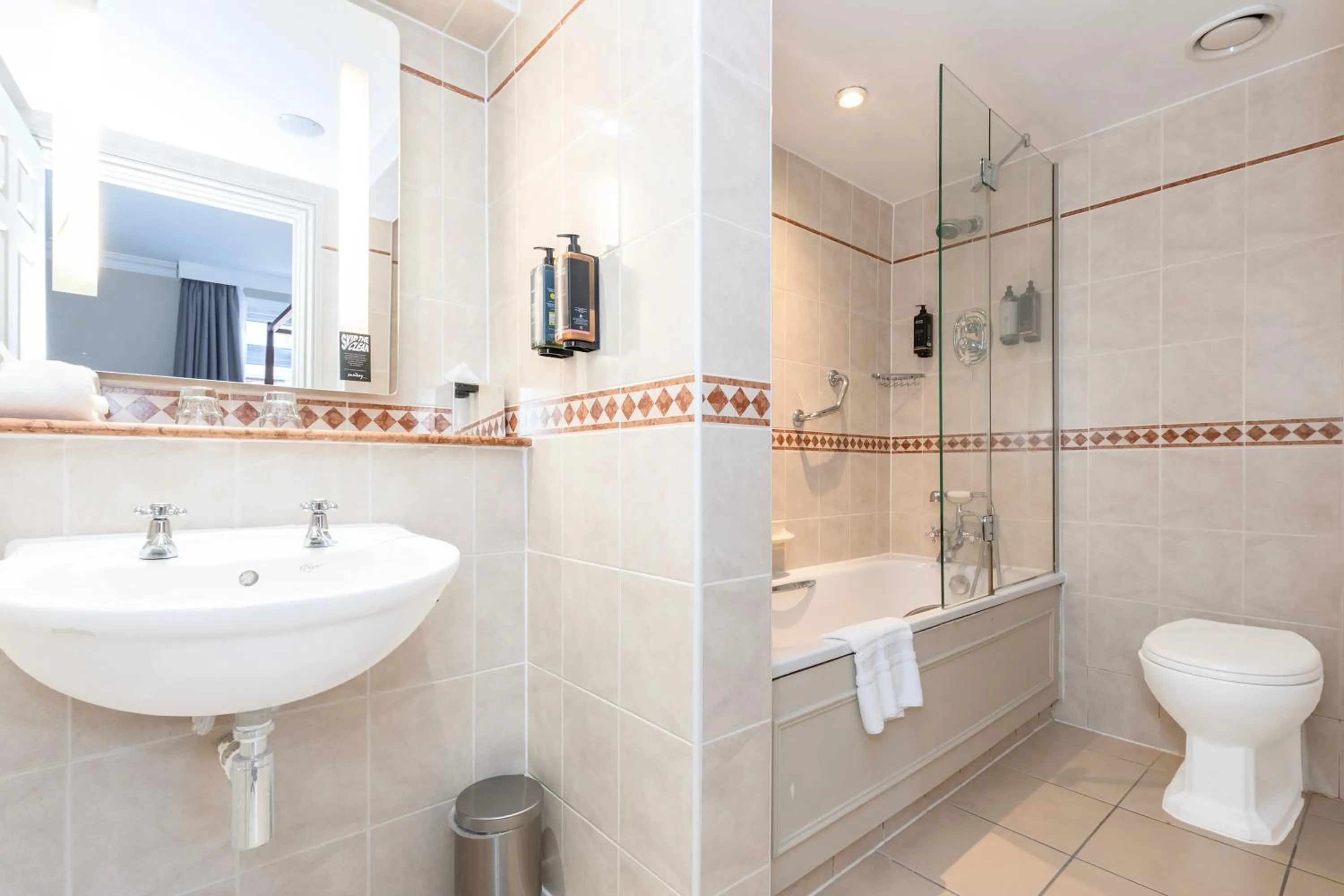 Bathroom in Winchester Wessex Hotel by Sunday