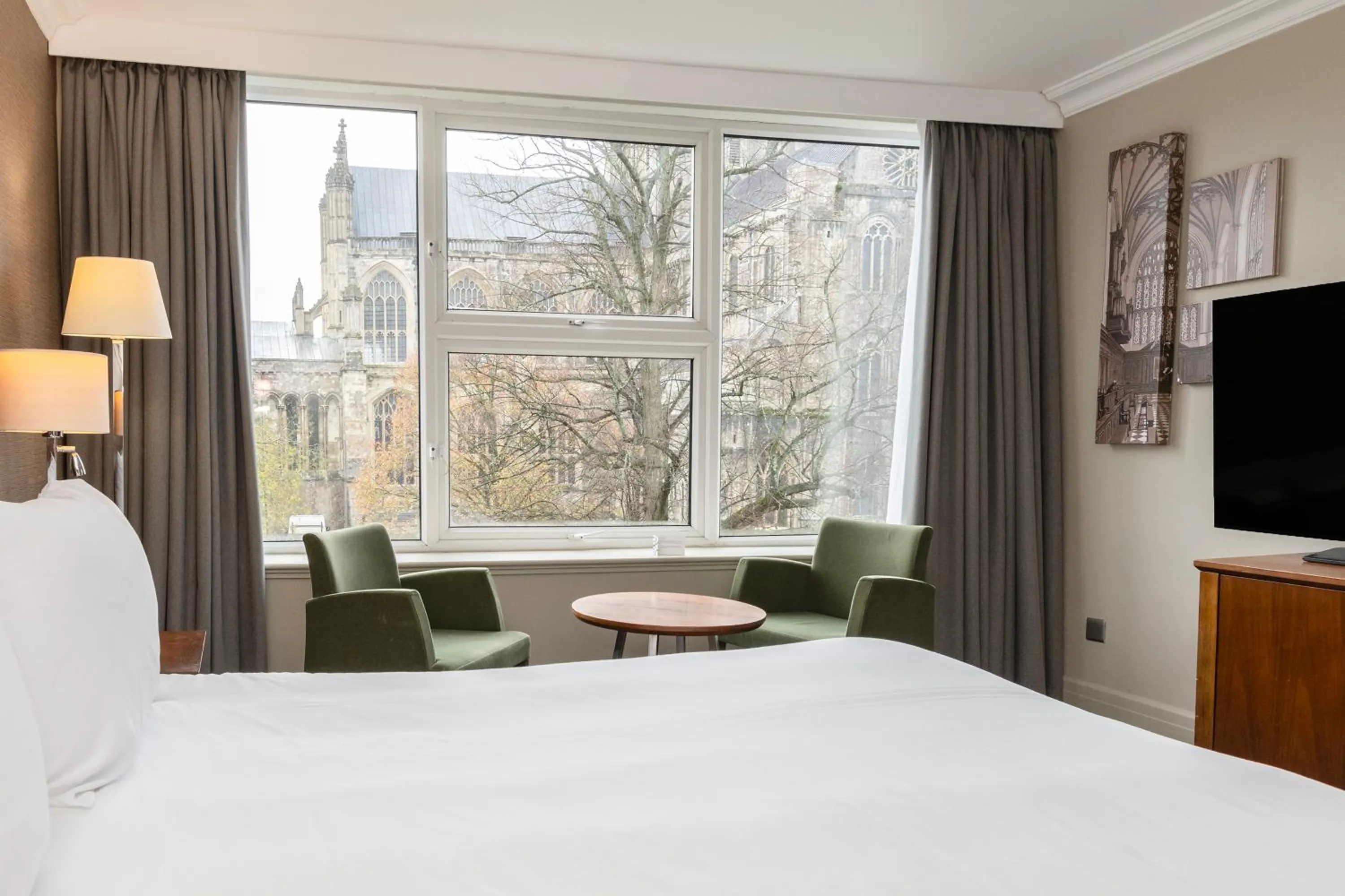 Bedroom, Bed in Winchester Wessex Hotel by Sunday