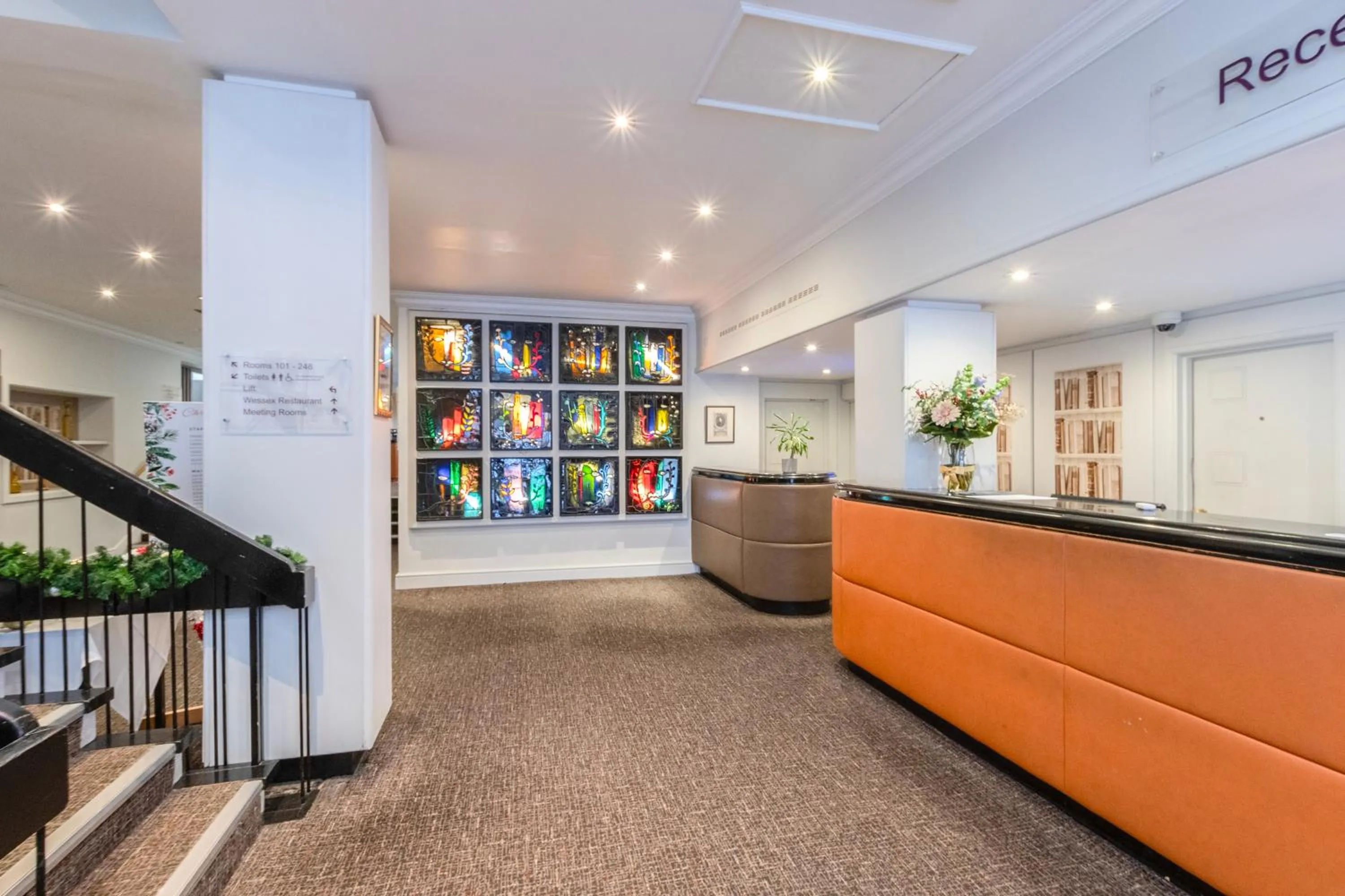 Lobby or reception in Winchester Wessex Hotel by Sunday