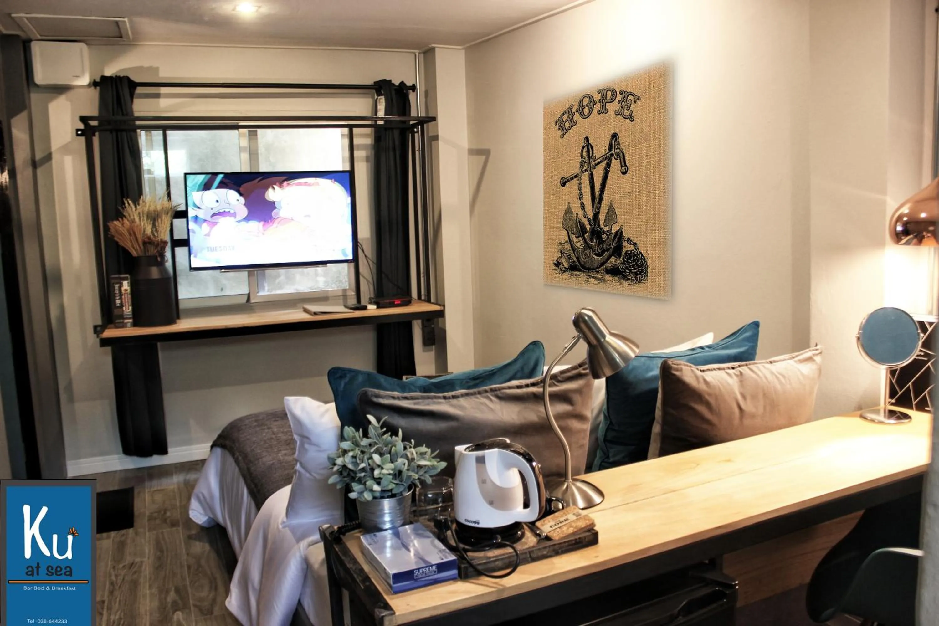 TV and multimedia in Ku at sea