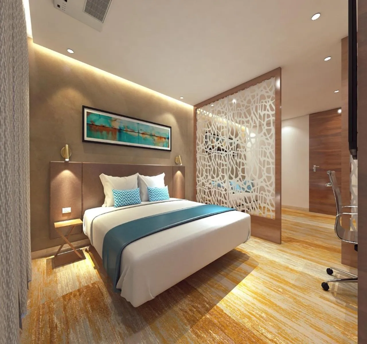 Bedroom, Bed in Effotel by Sayaji Vadodara