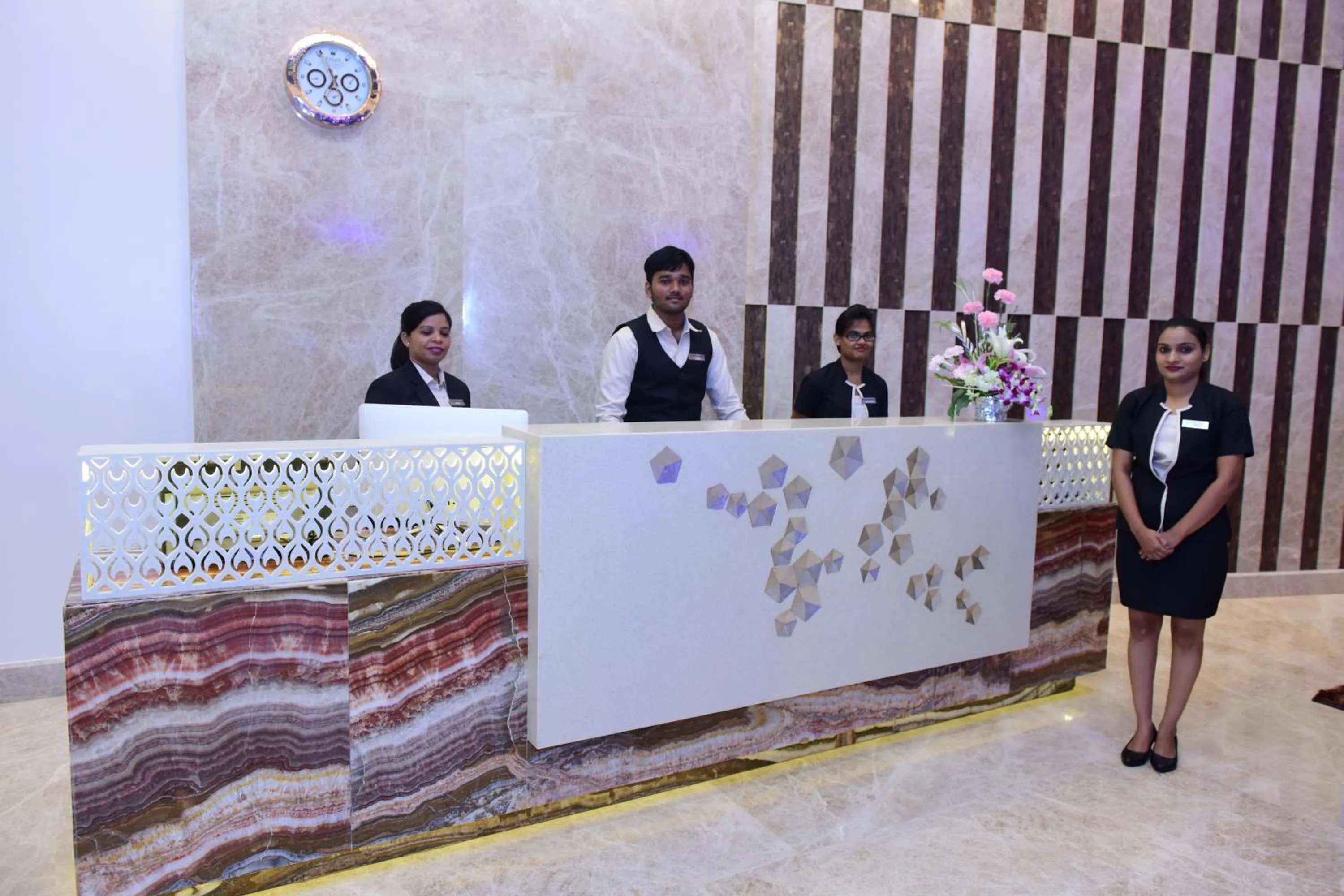 Staff in The Flora Grand, Vasco, Goa