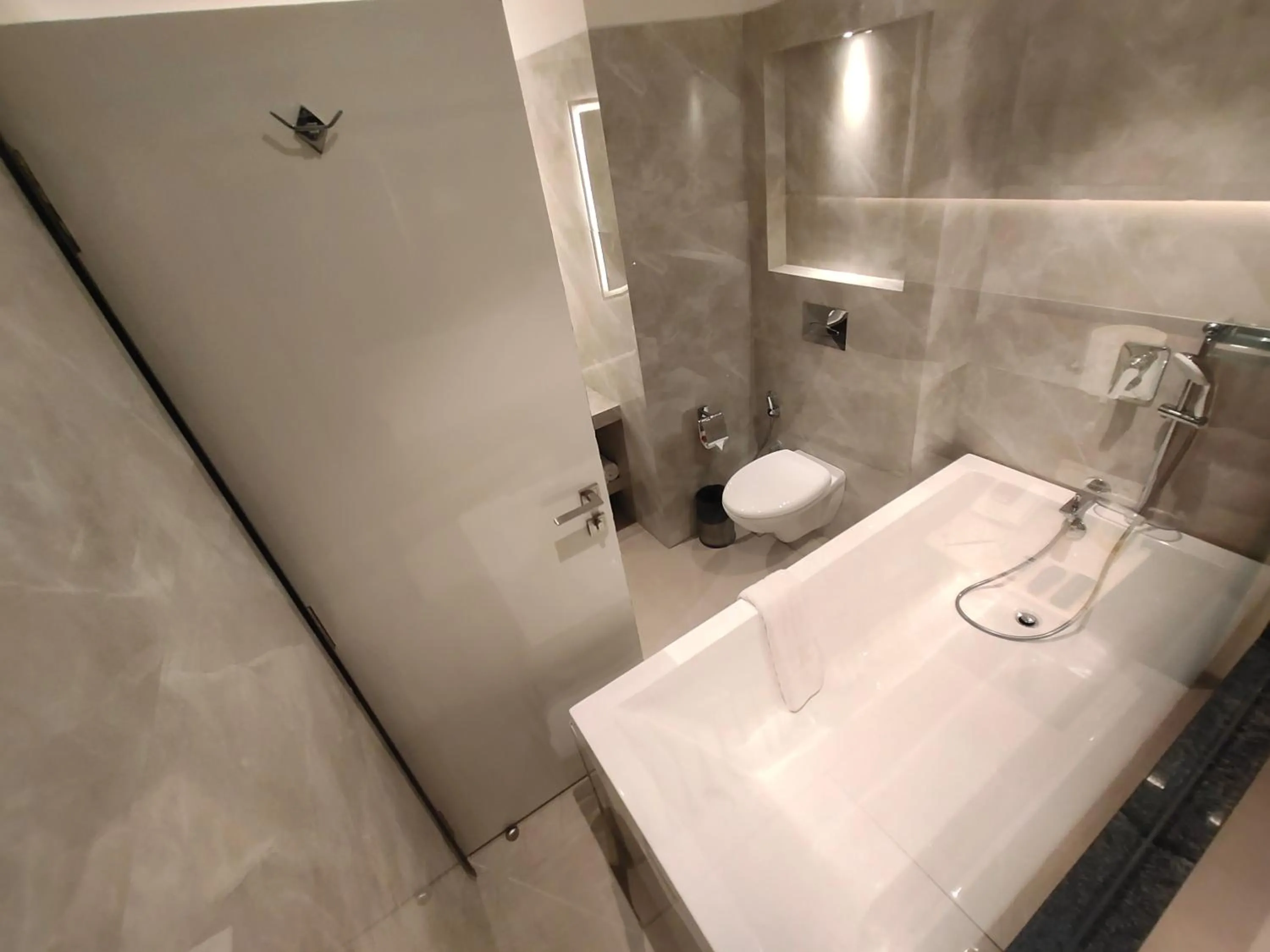 Bathroom in The Flora Grand, Vasco, Goa