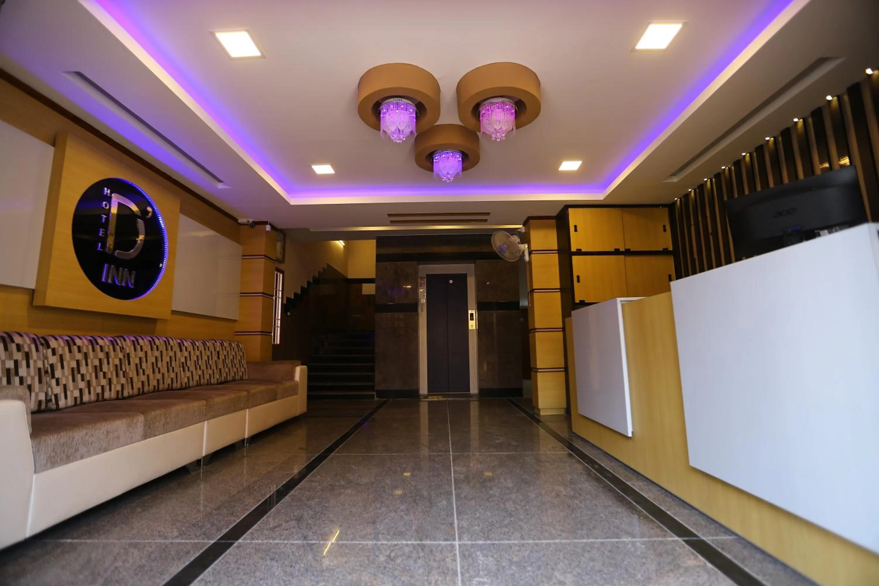Lobby or reception in D'Inn