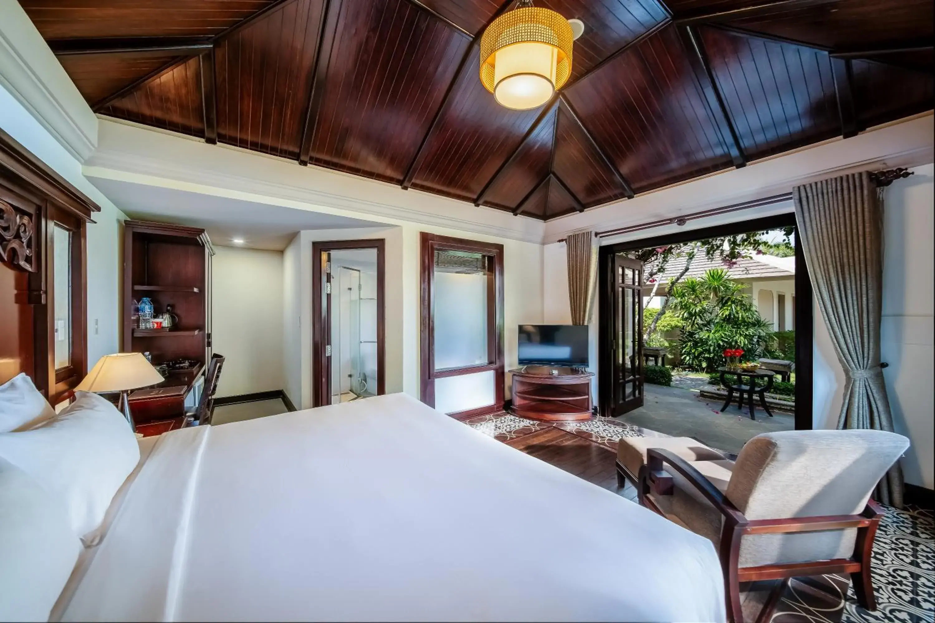 Executive Bungalow Garden View in Anja Beach Resort & Spa Executive Bungalow Garden View in Anja Beach Resort & Spa