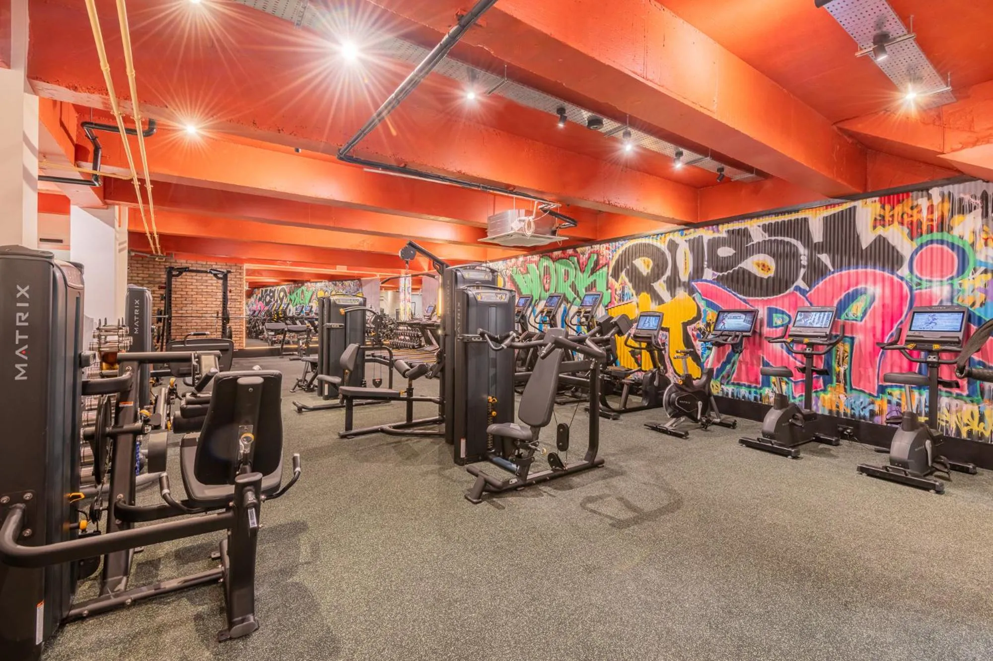 Fitness centre/facilities in The Riverside